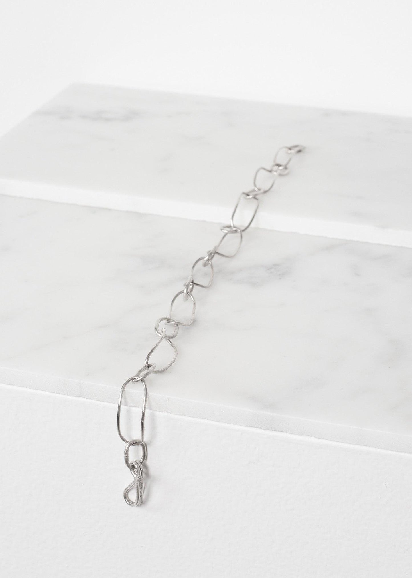 Bracelet 70 in Burnished Silver.