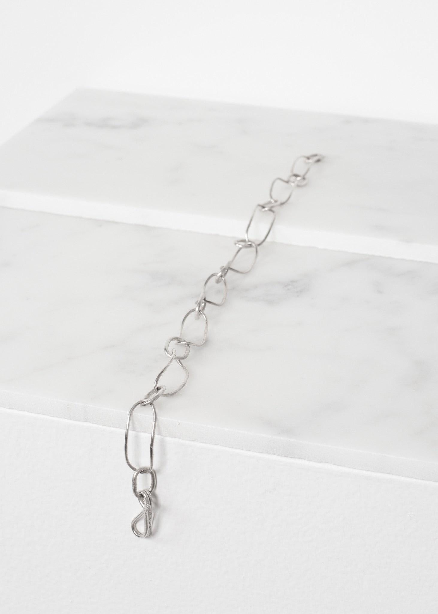Bracelet 70 in Burnished Silver.