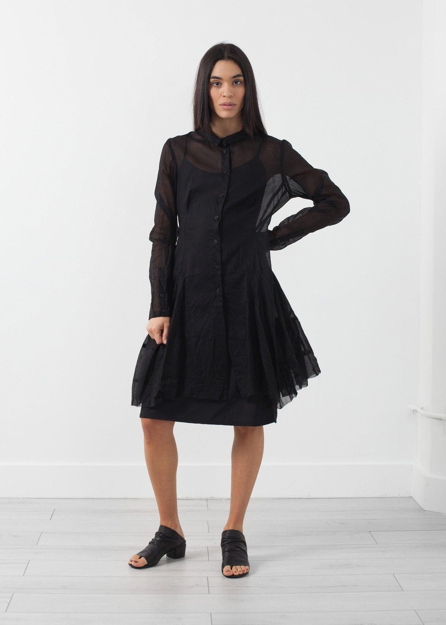 Button Up Dress.