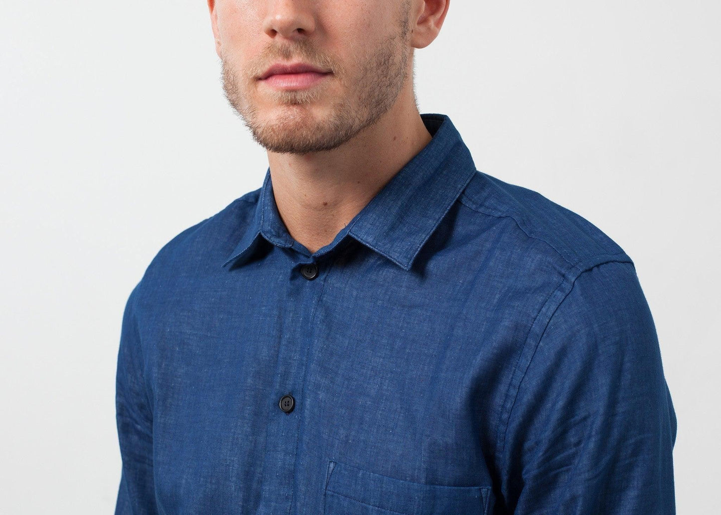 Casual Indigo Shirt.