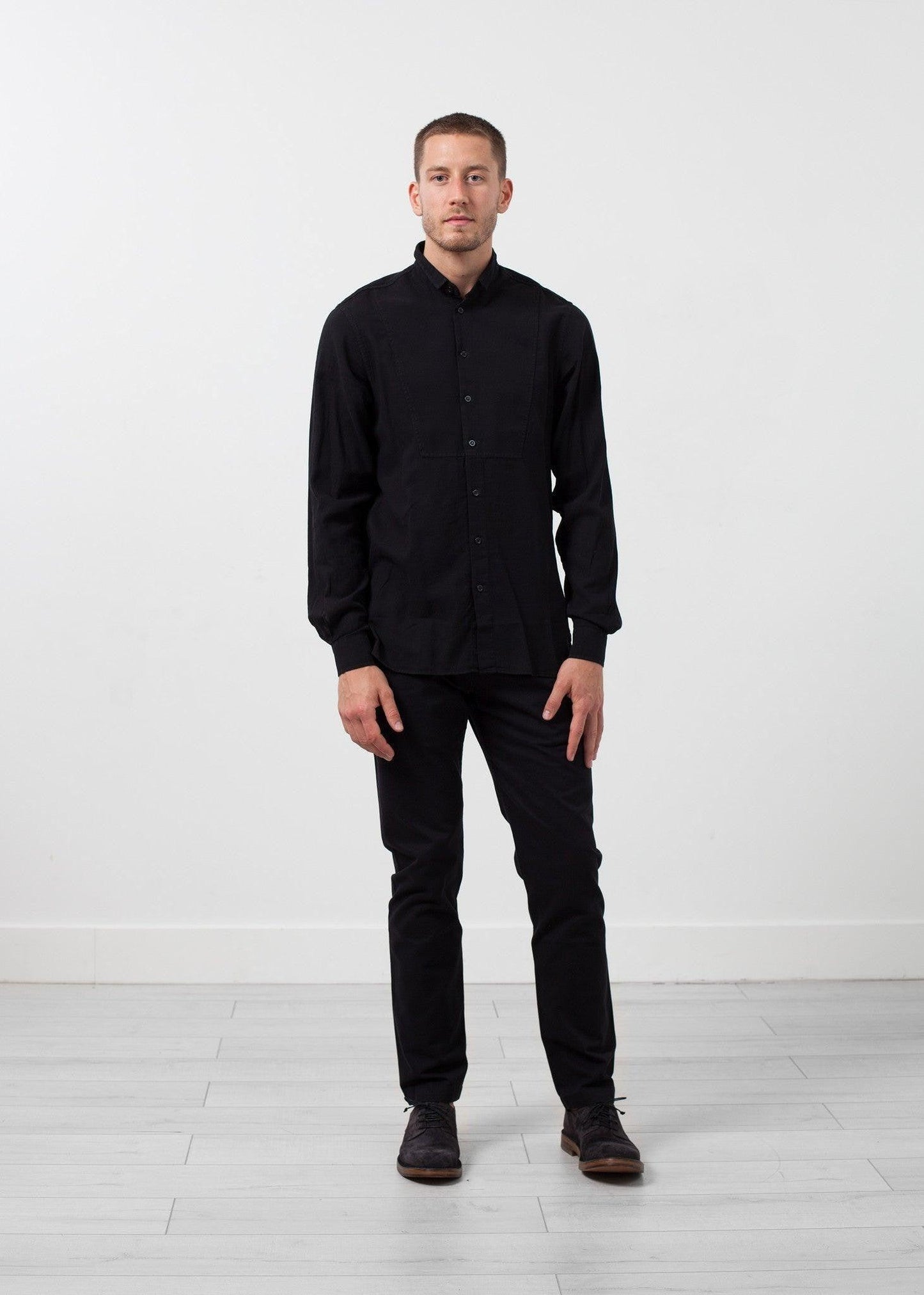 Casual Tuxedo Shirt.