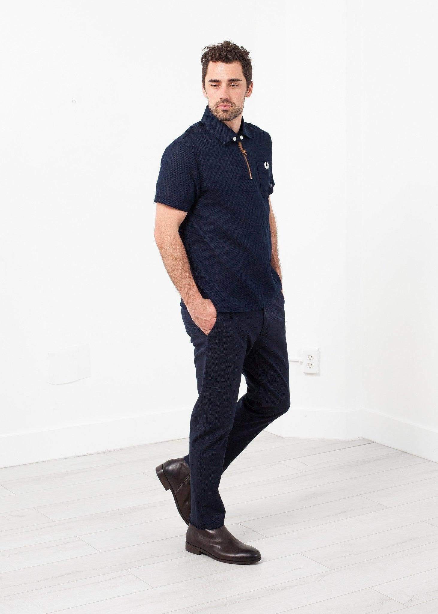 Cellular Weave Shirt.
