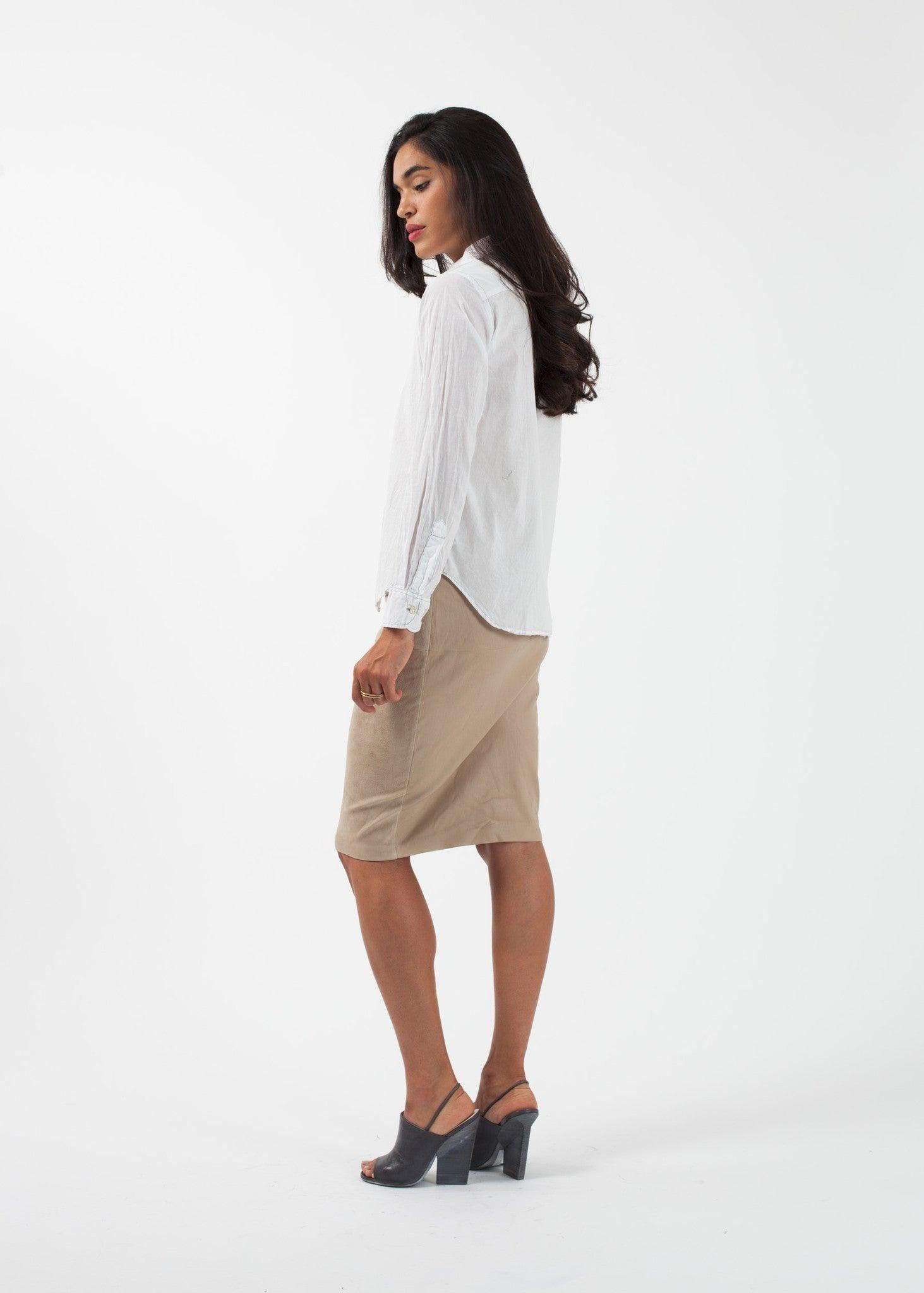 Contrast Boy Shirt.