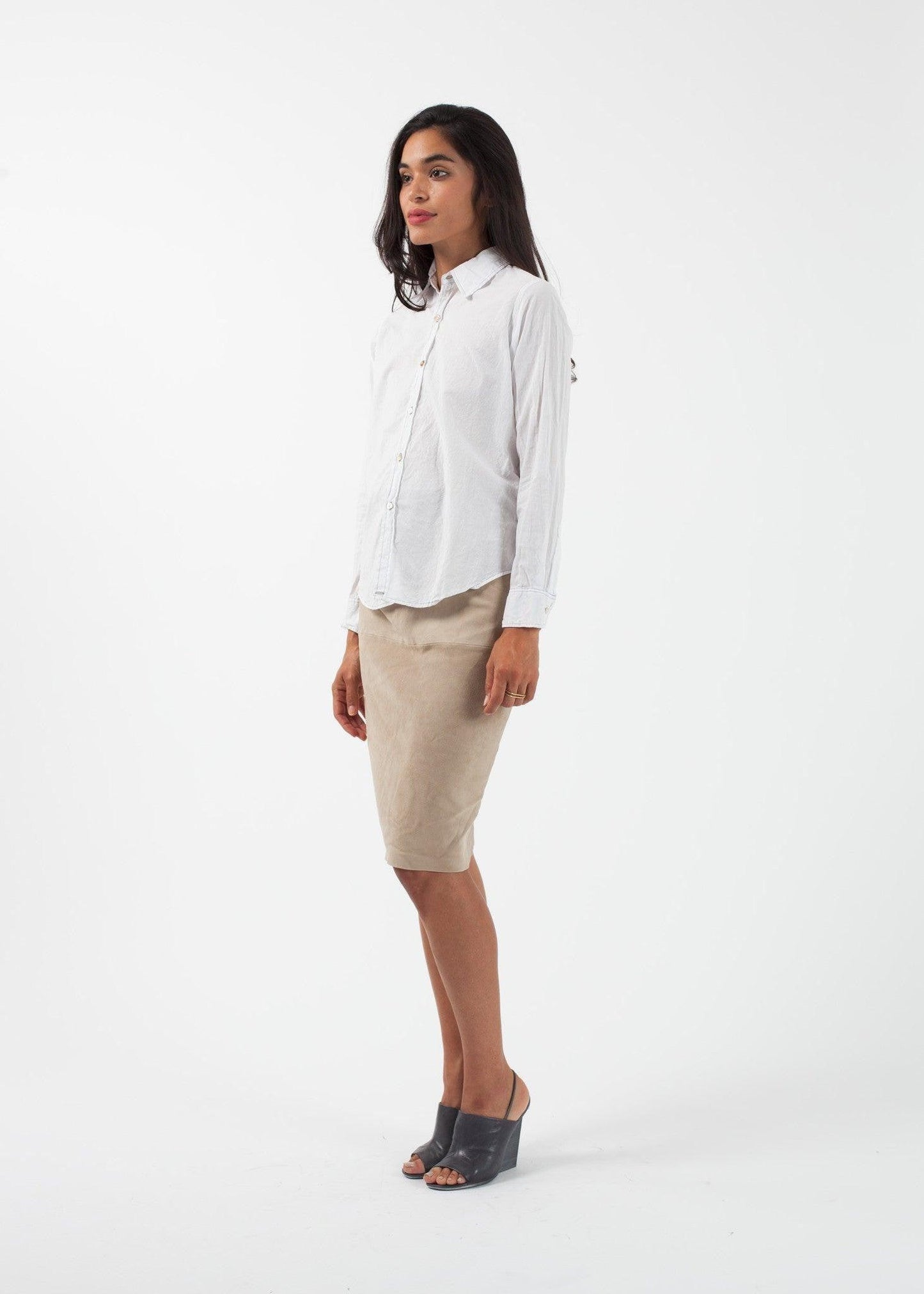 Contrast Boy Shirt.