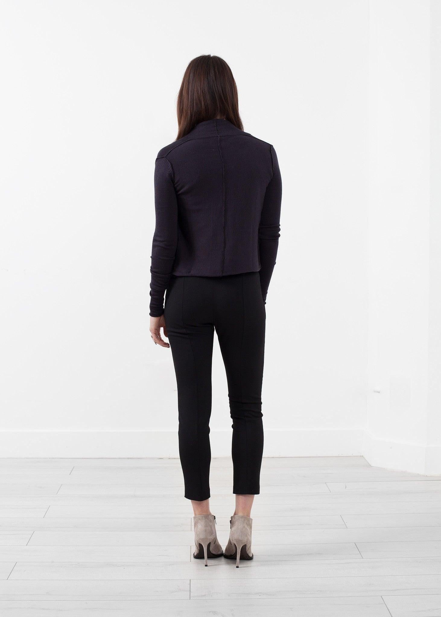 Cropped Shawl Cardigan.