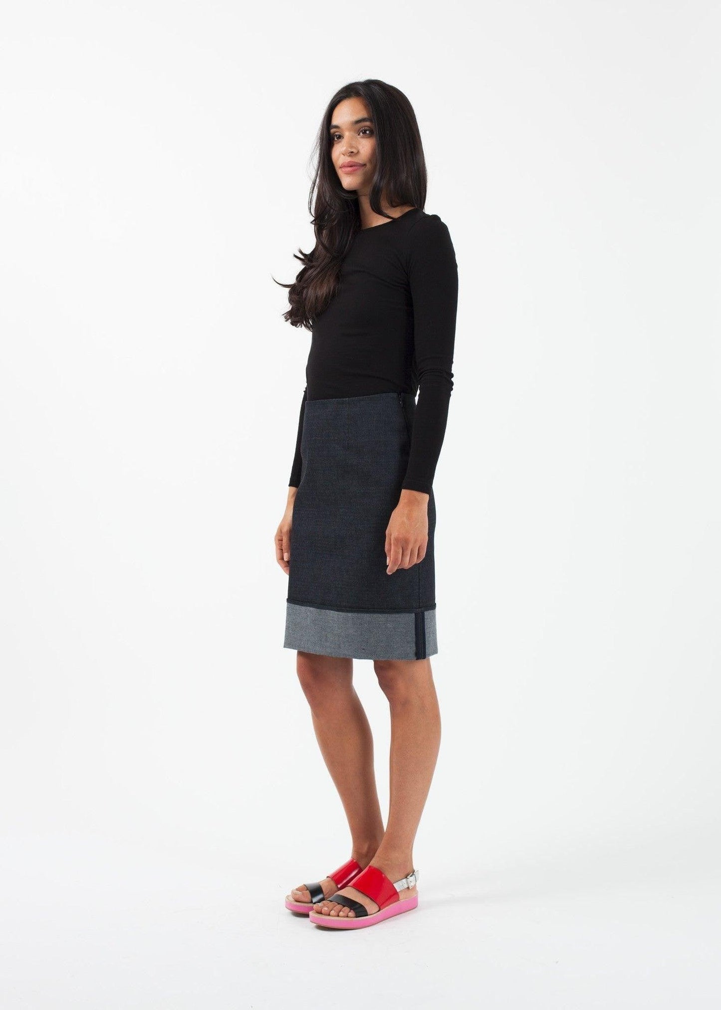 Cuffed Skirt.