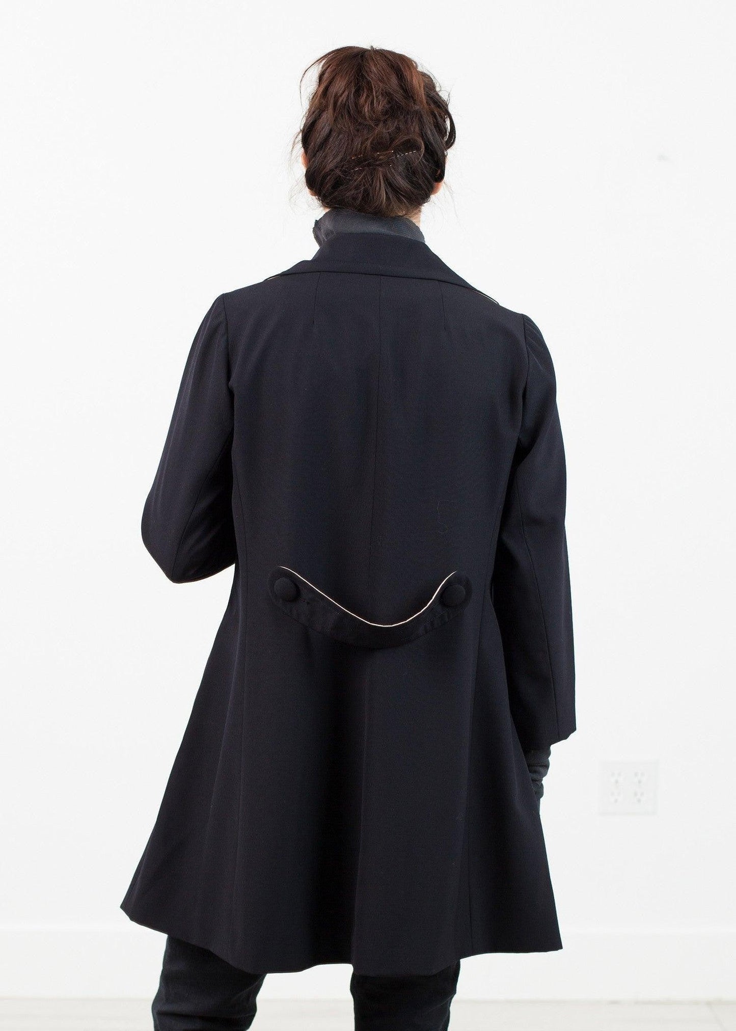 Day Coat in Navy.