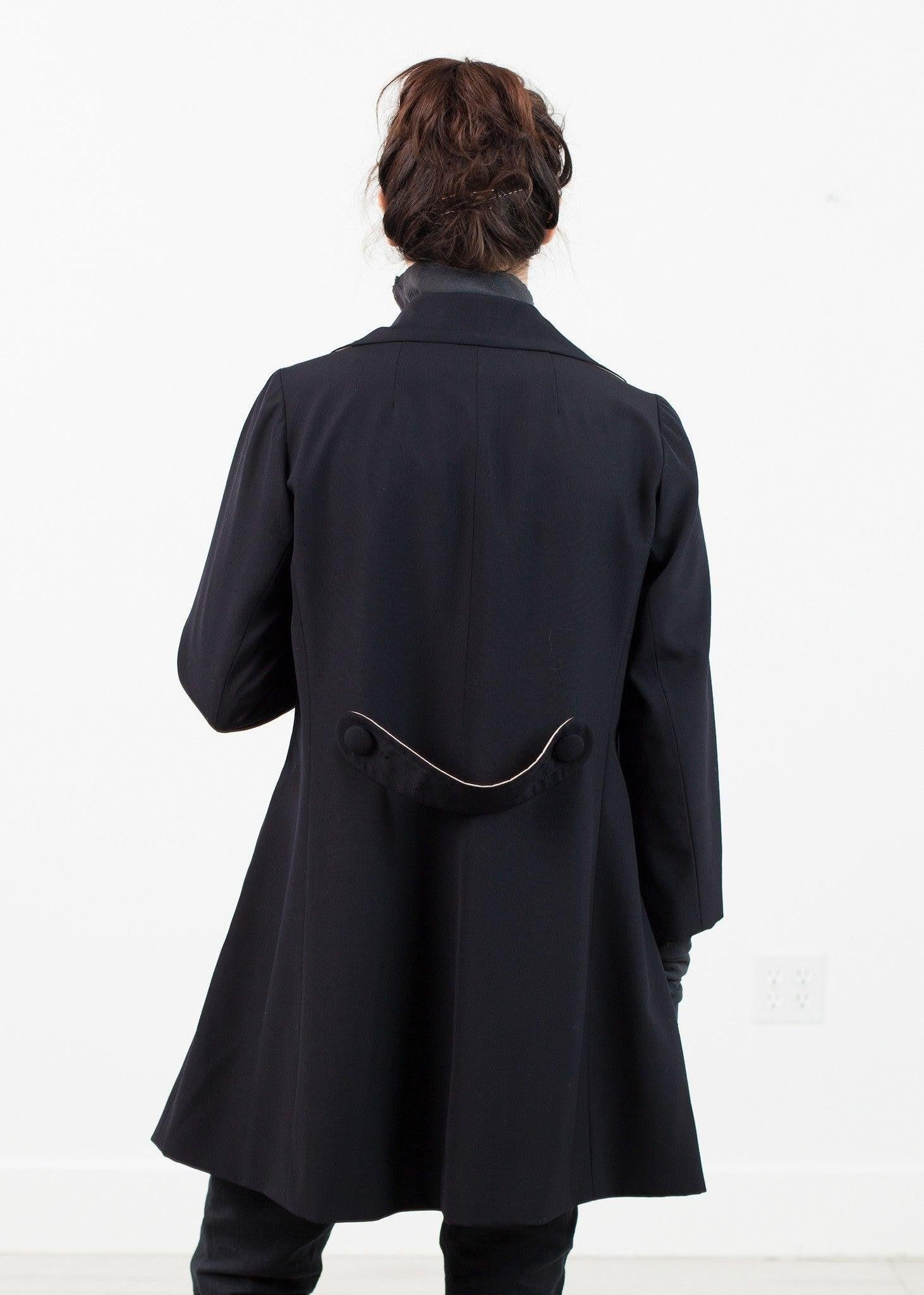 Day Coat in Navy.
