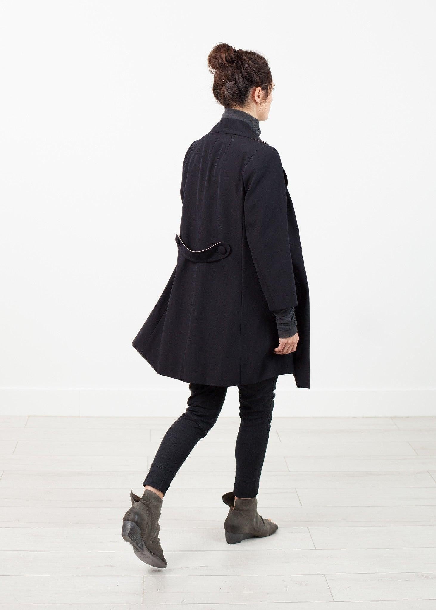 Day Coat in Navy.