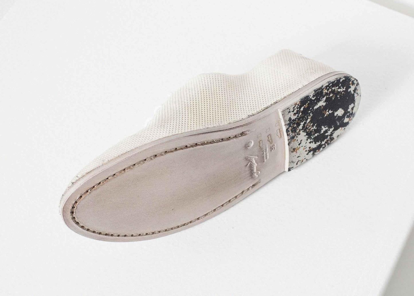 Diamond Slip-On in White.