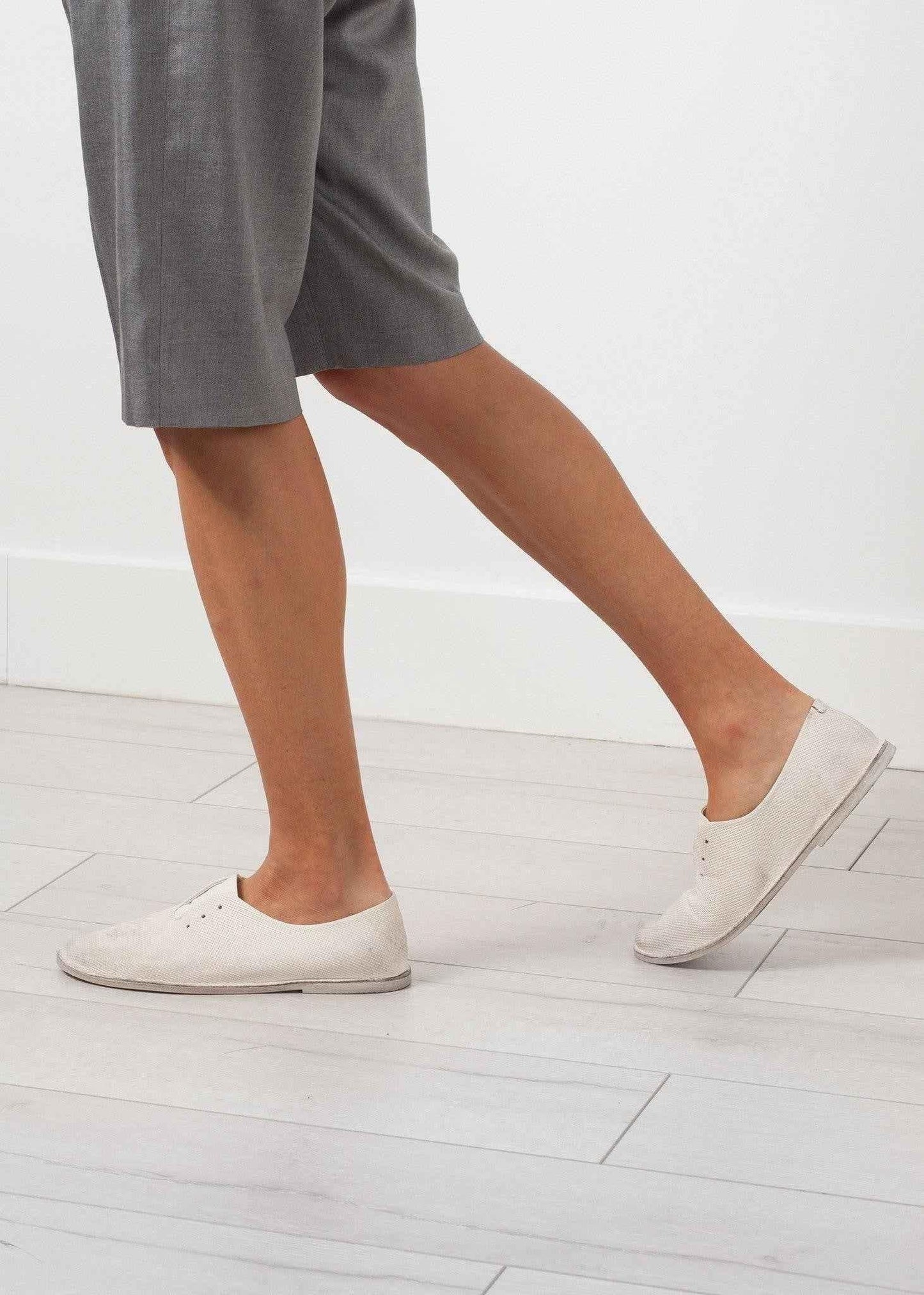 Diamond Slip-On in White.