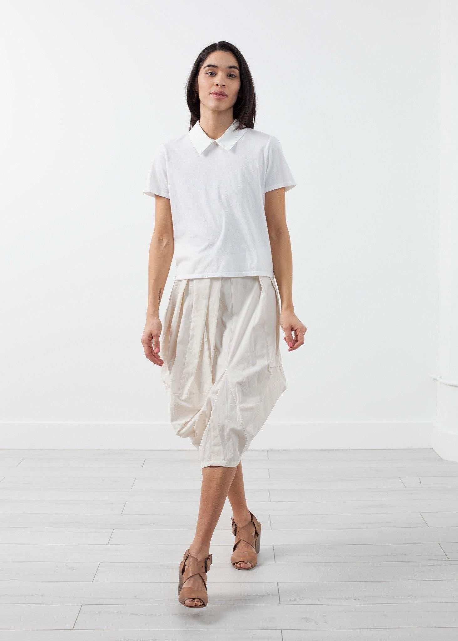 Double Collar Blouse.