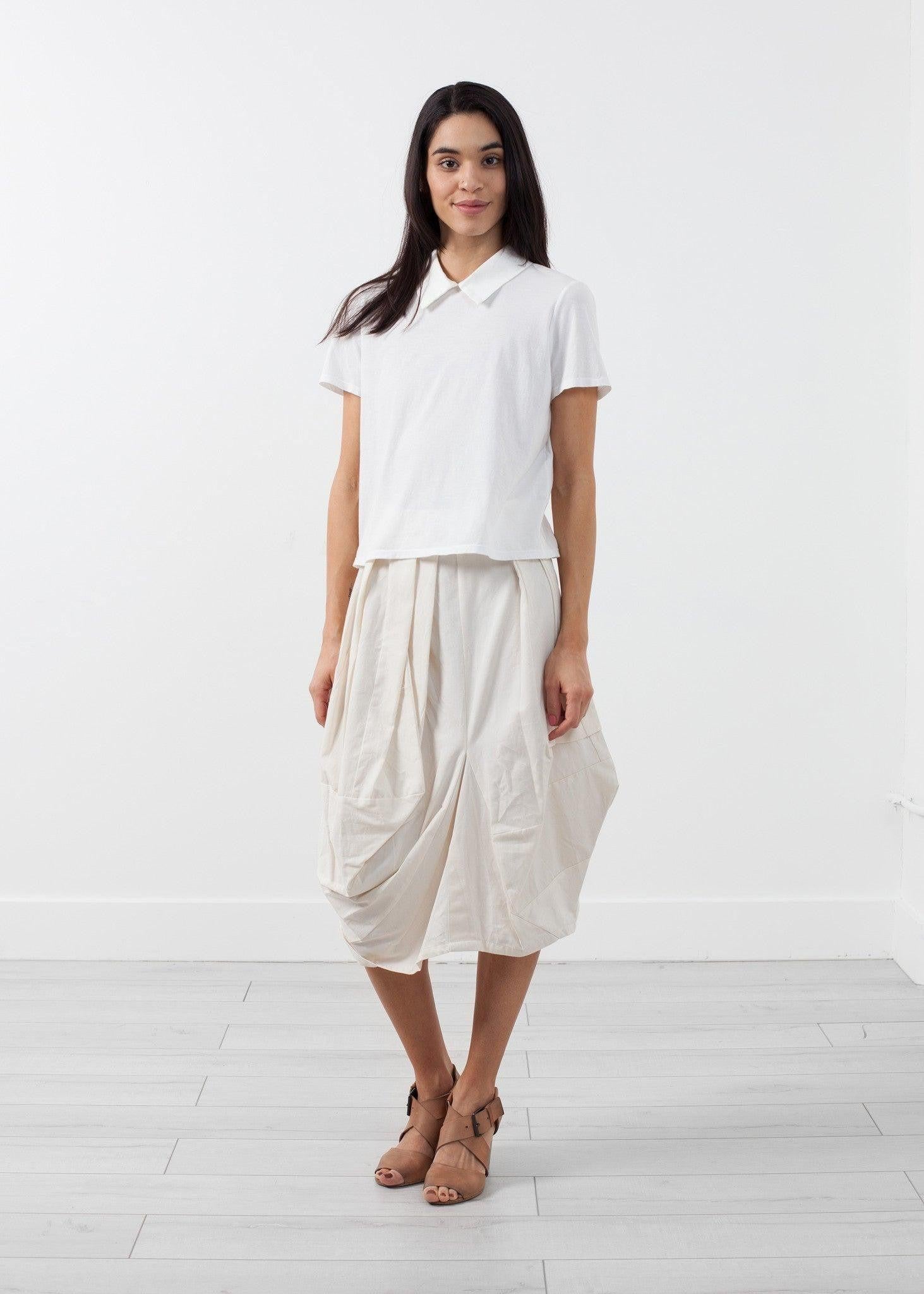 Double Collar Blouse.