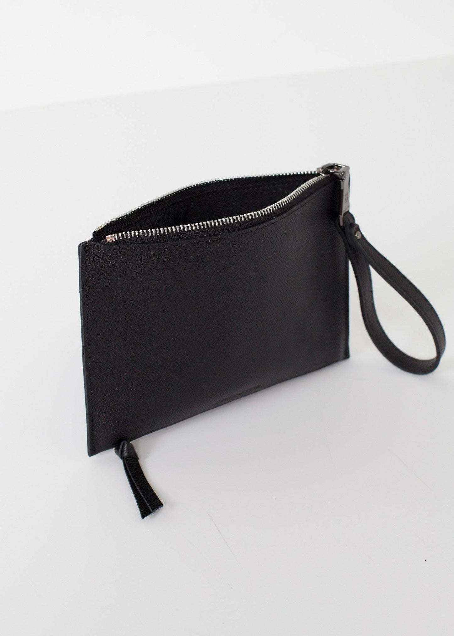Double Zip Clutch.