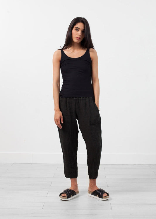 Feather Ribbed Tank.