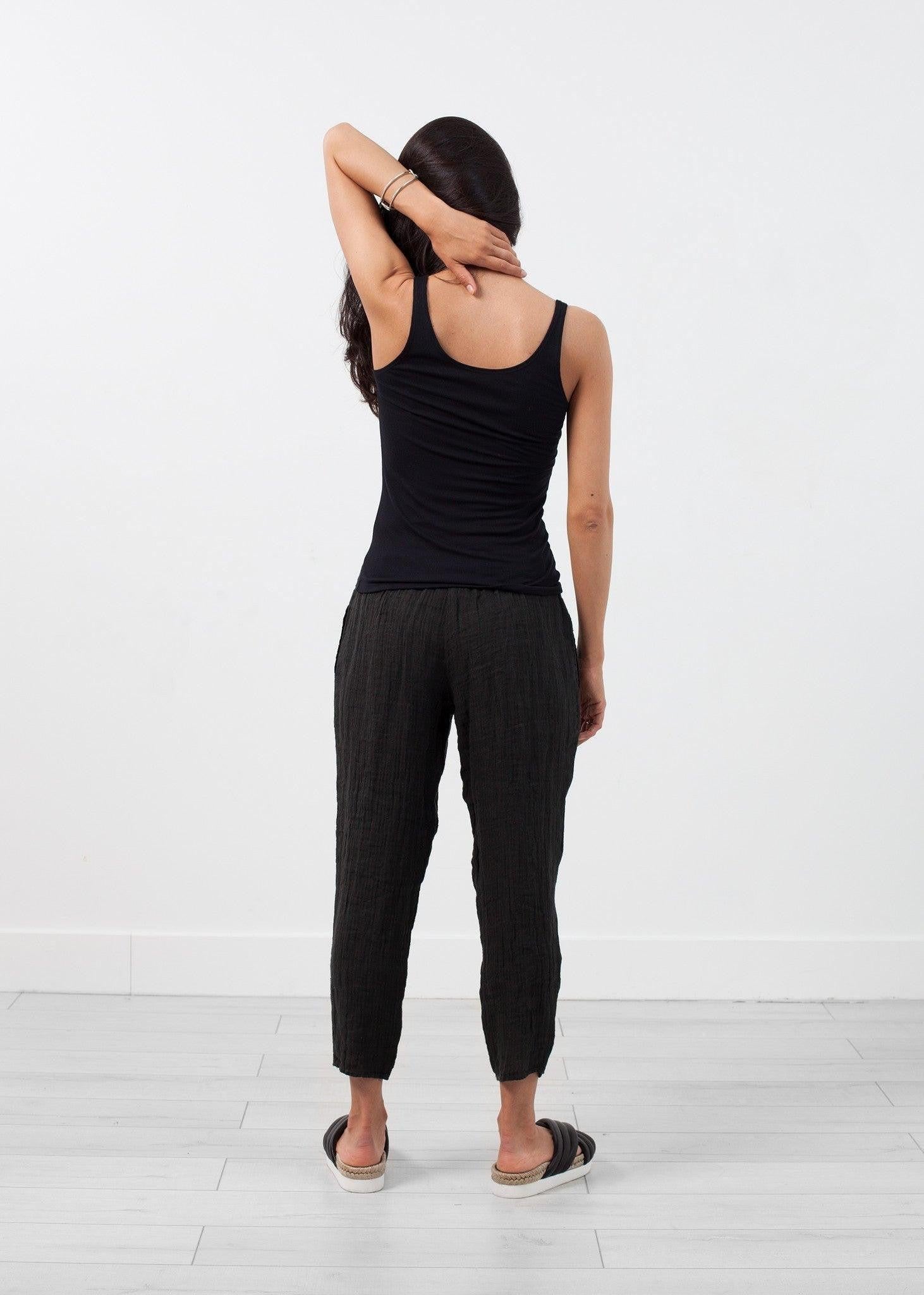 Feather Ribbed Tank.