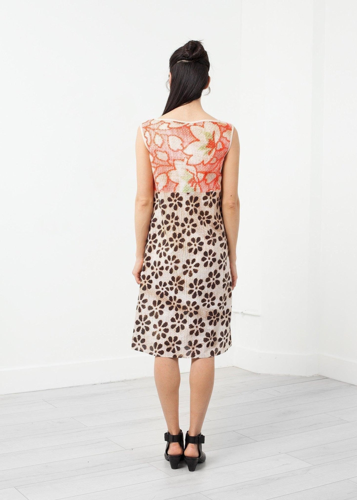 Floral Sleeveless Dress.