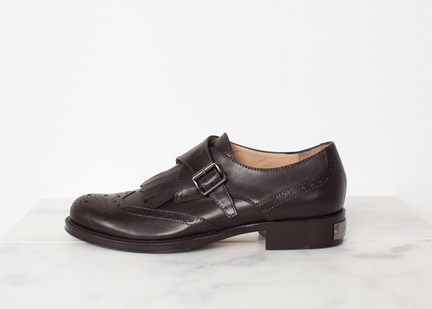 Golf Shoes in Brown.