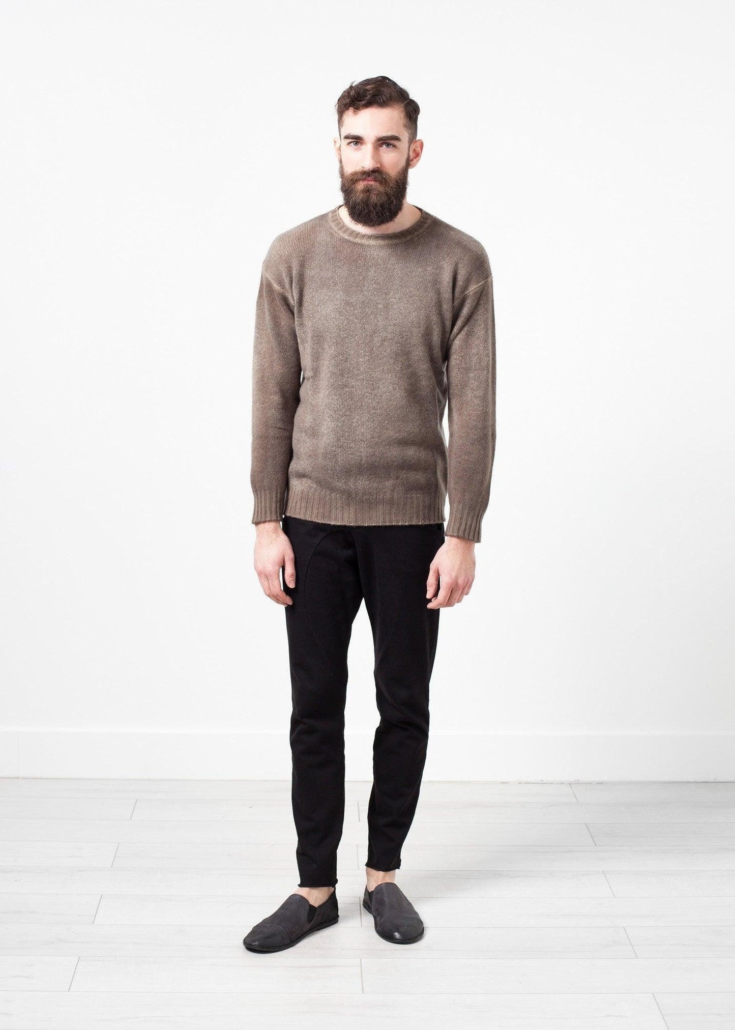 Knitted Cashmere Pullover.