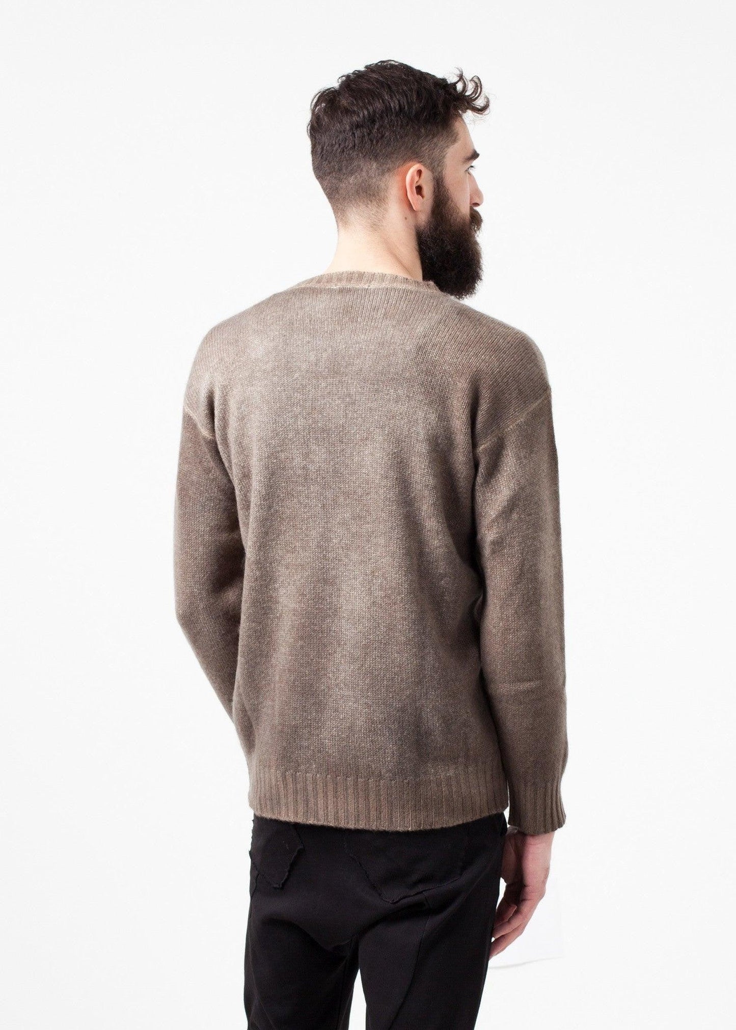Knitted Cashmere Pullover.