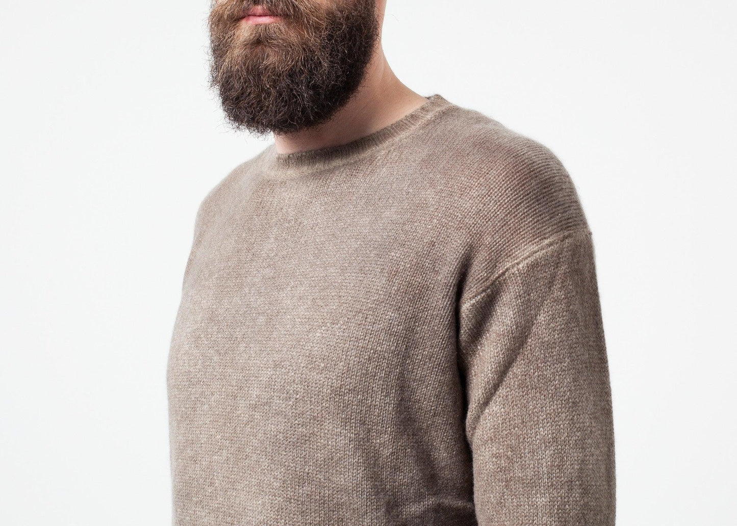 Knitted Cashmere Pullover.