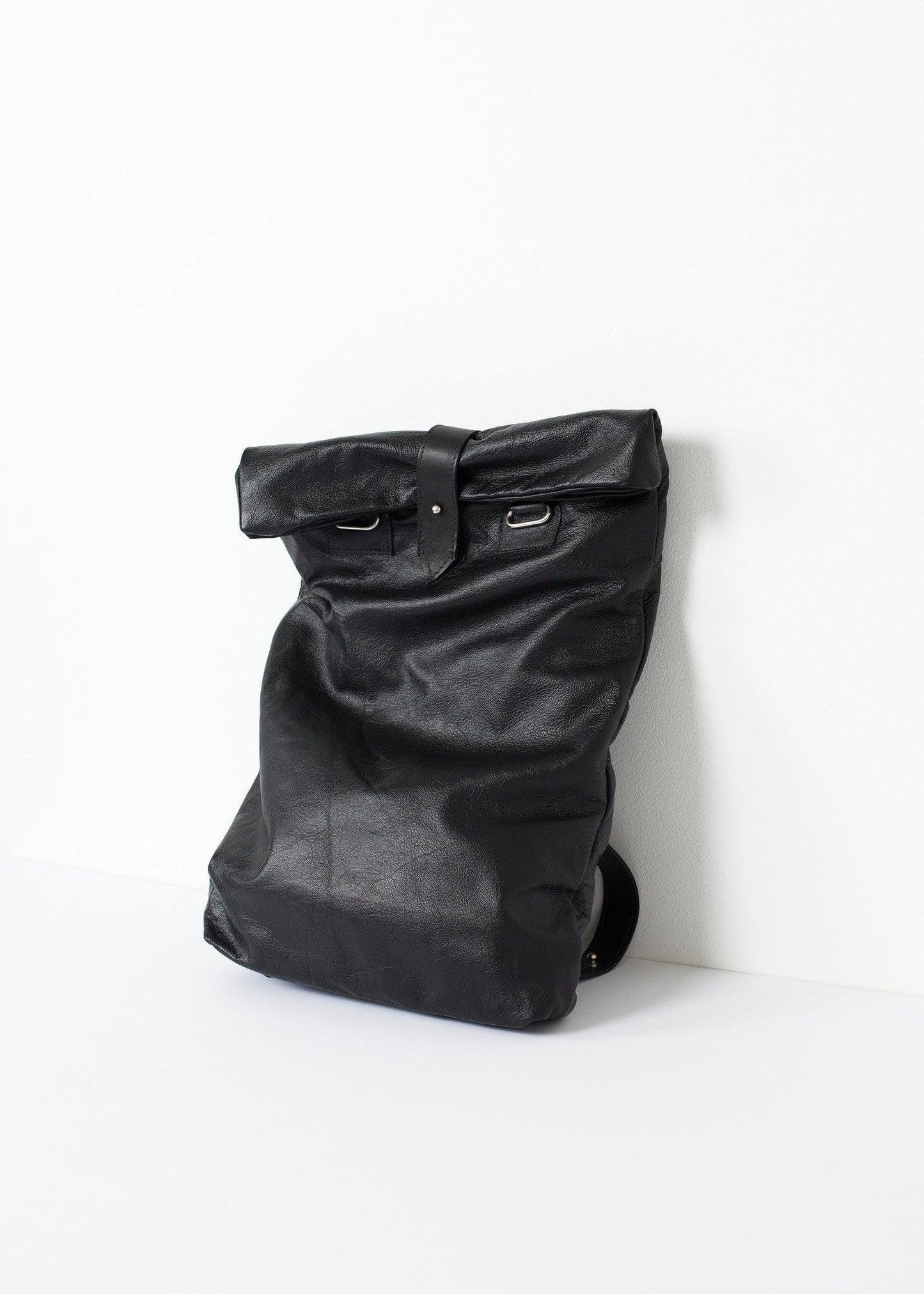 Leather Convertible Backpack.