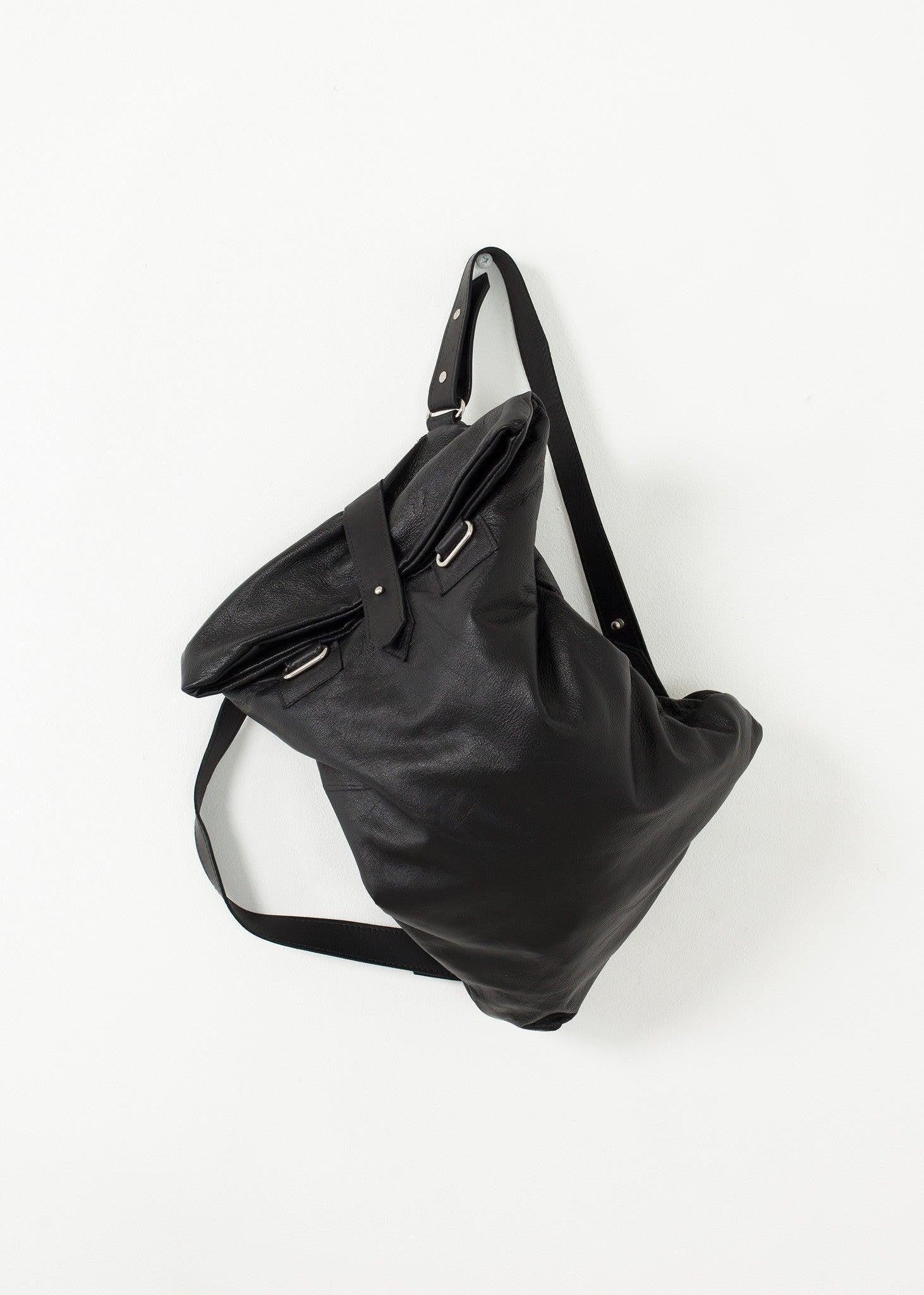 Leather Convertible Backpack.
