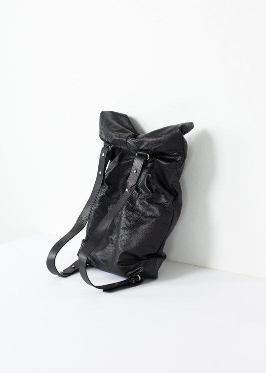 Leather Convertible Backpack.