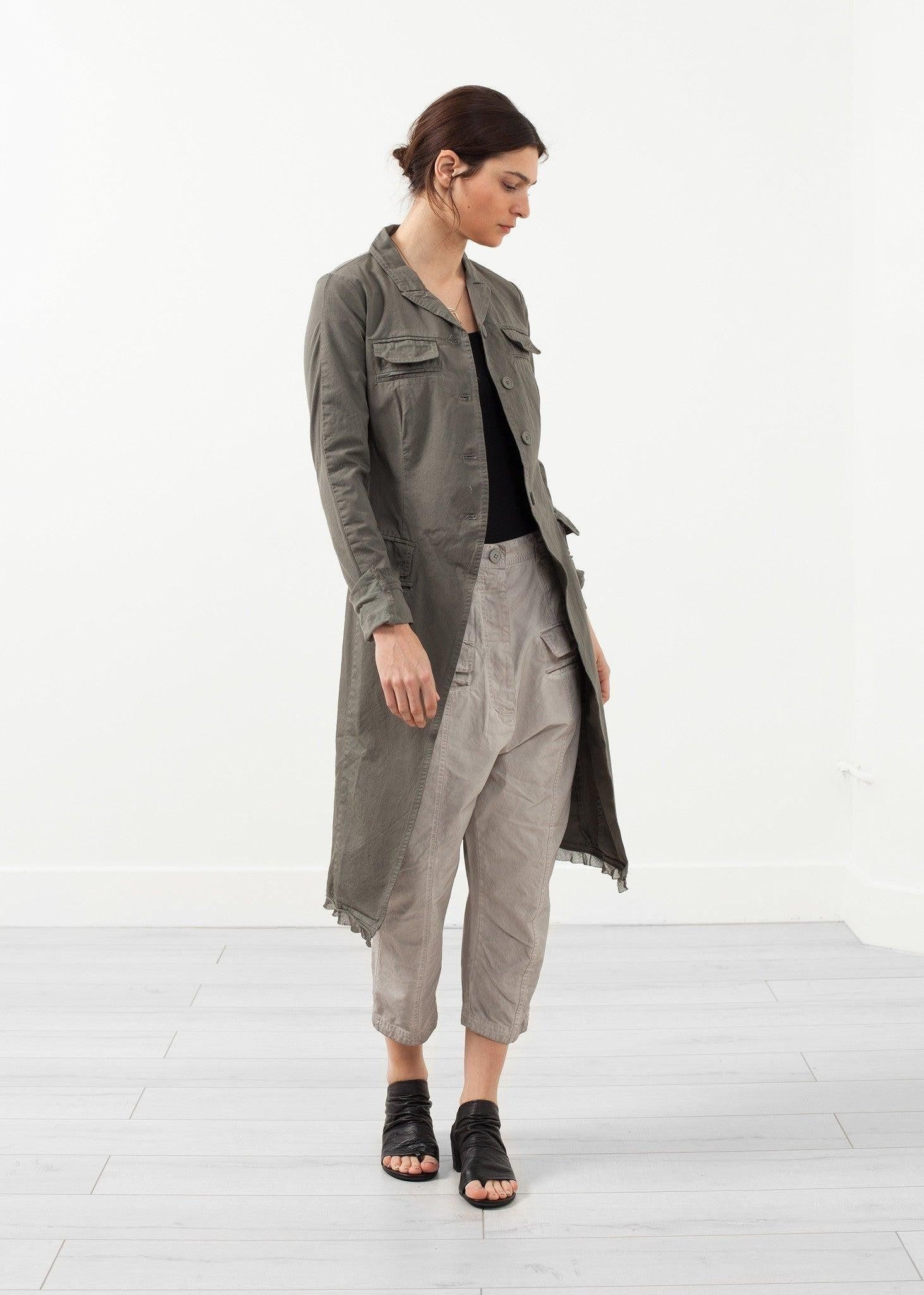 Long Military Jacket.