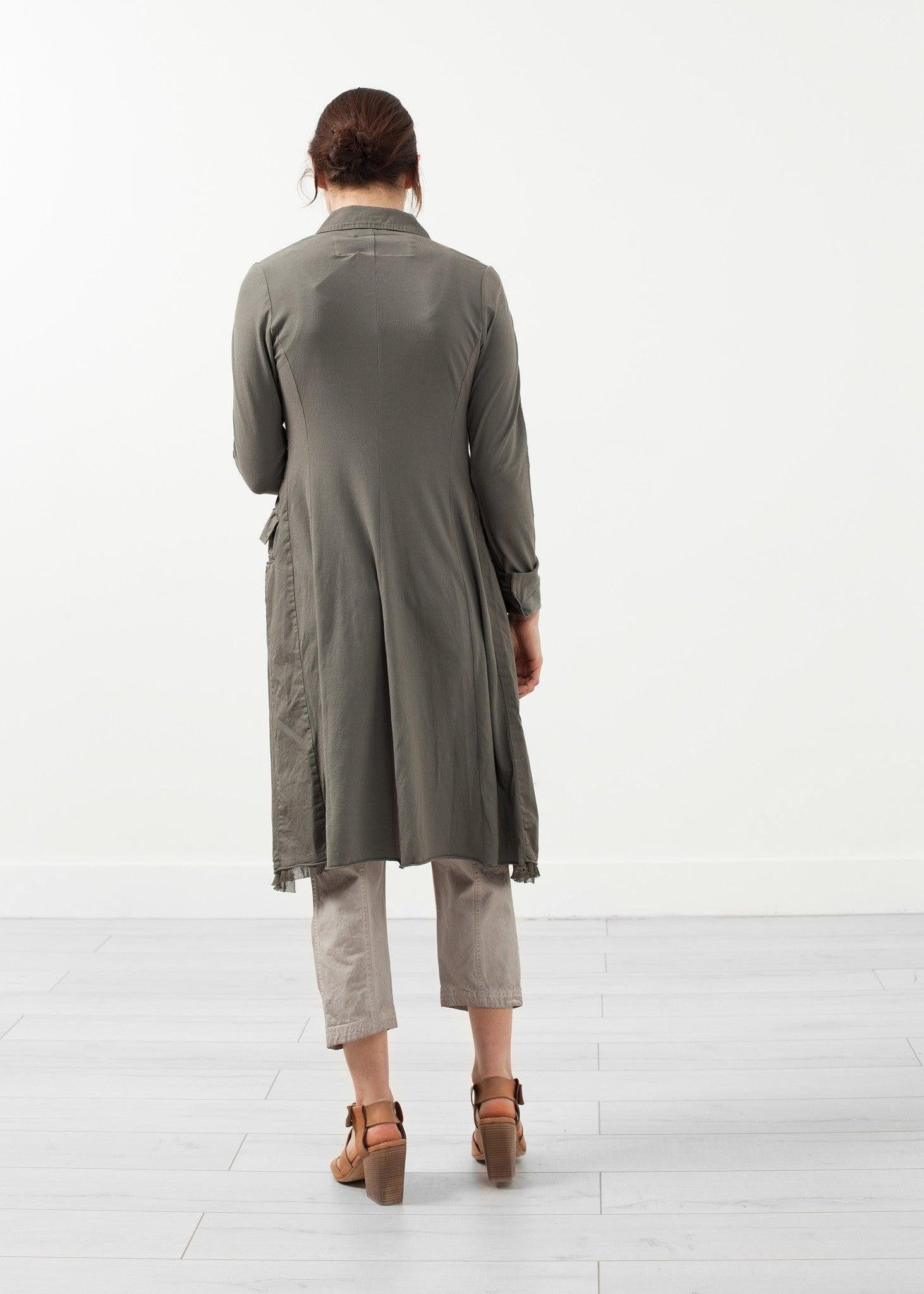 Long Military Jacket.