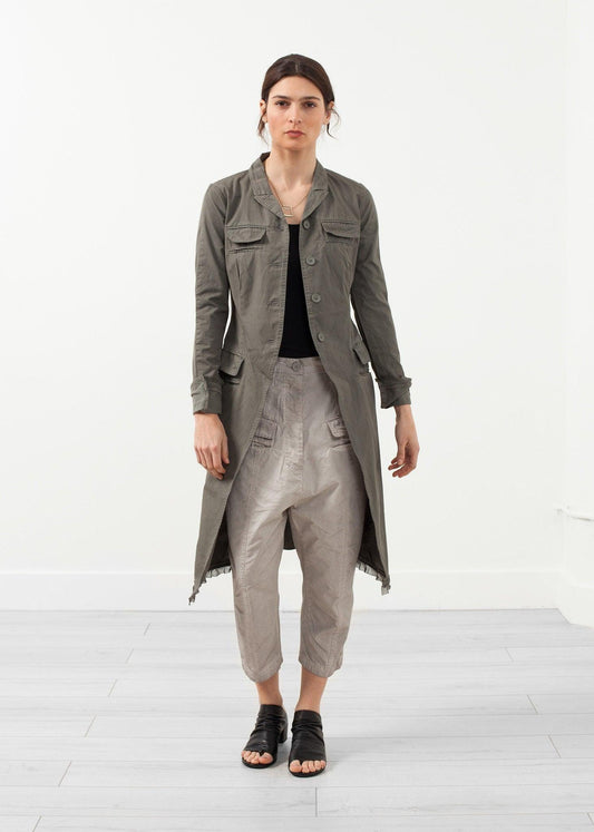 Long Military Jacket.