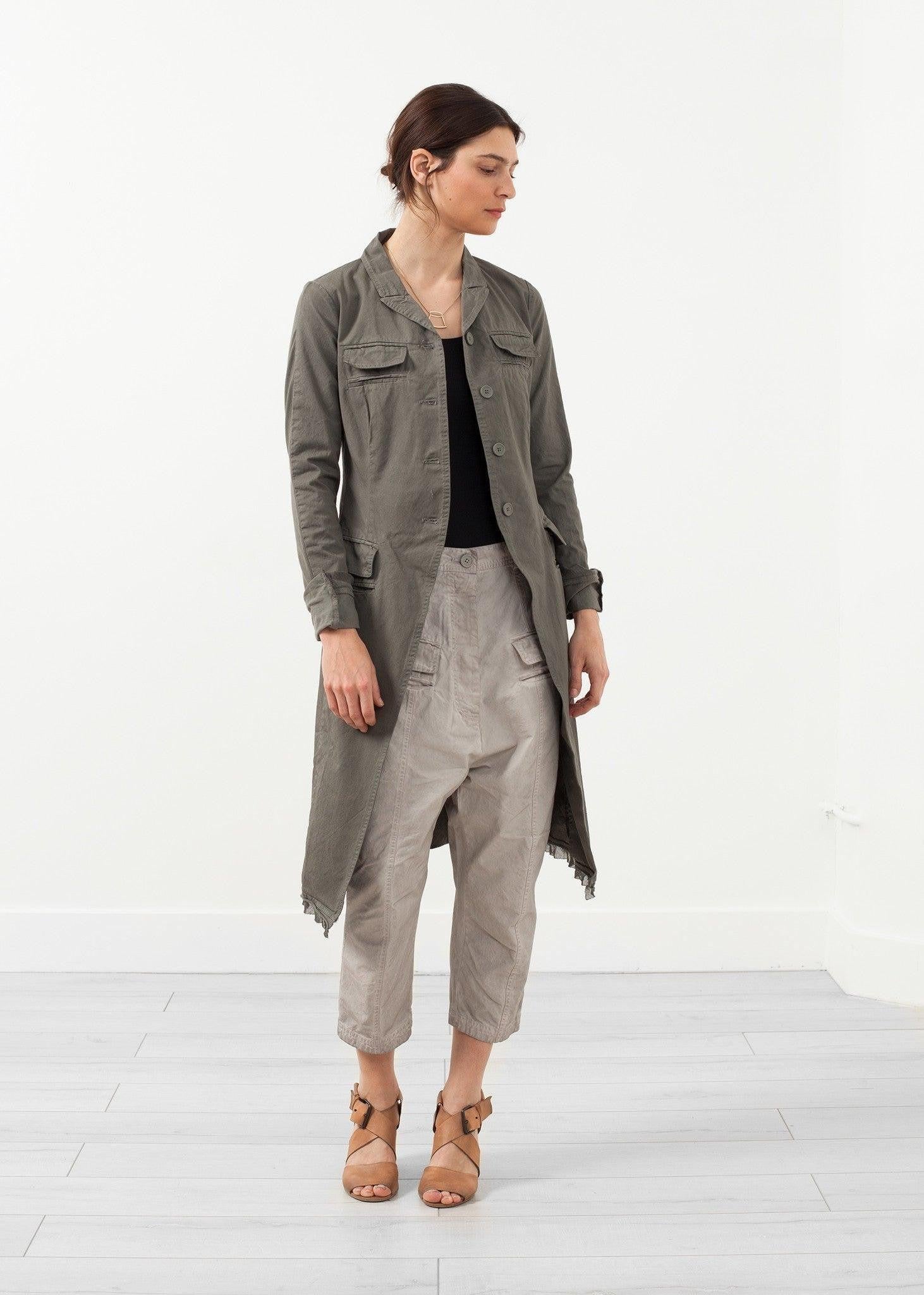 Long Military Jacket.