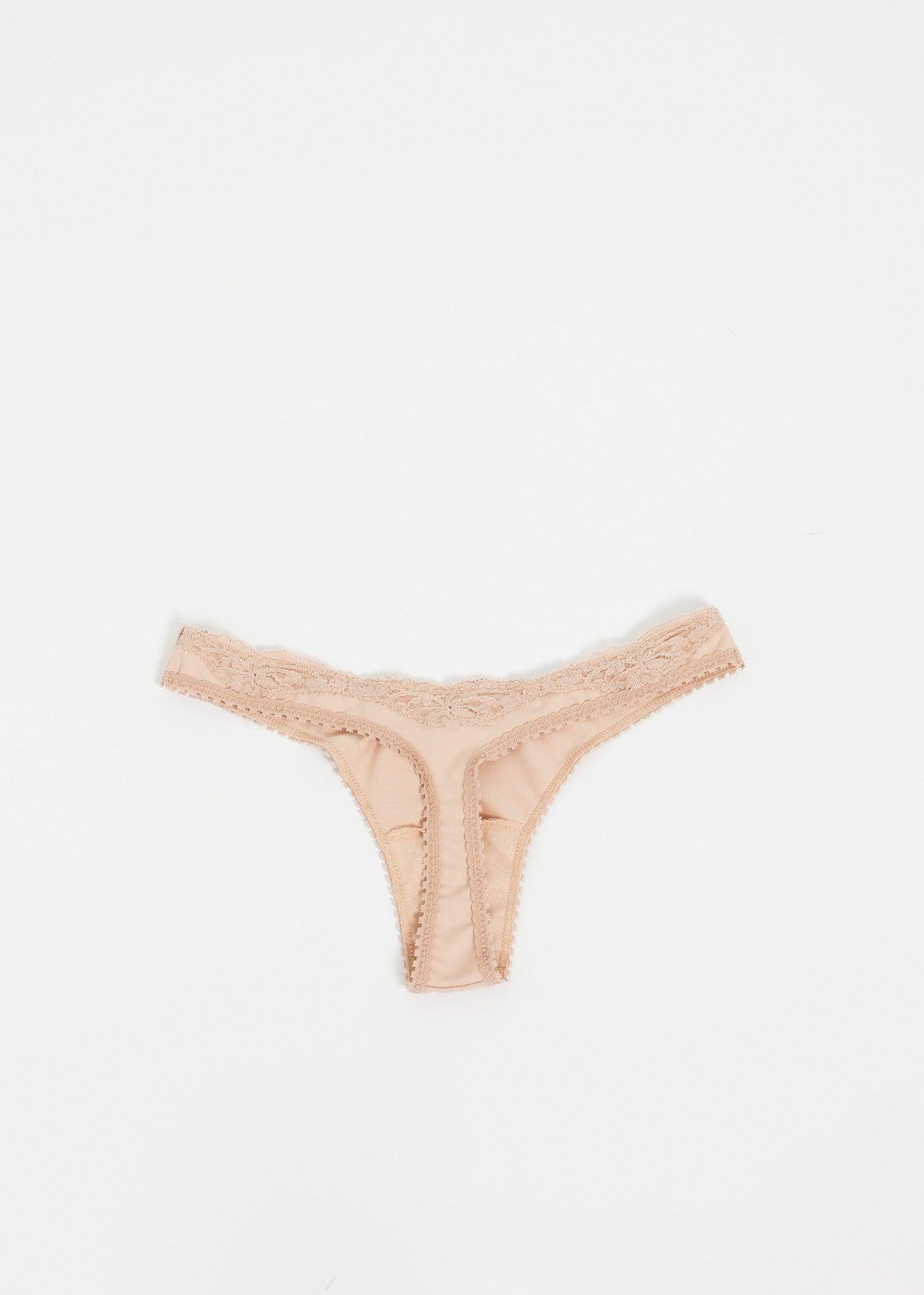 Low Rise Thong.
