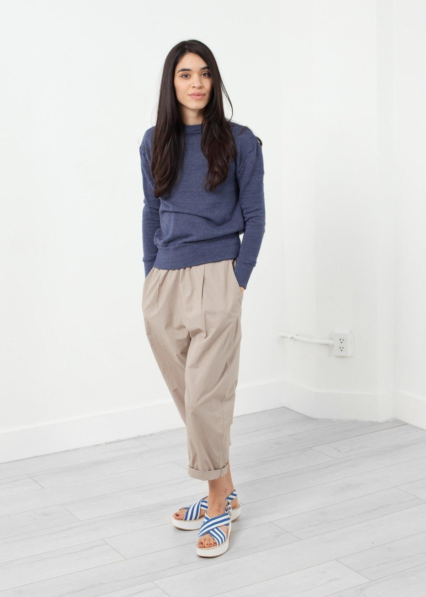 Melange Gauze Fleece.
