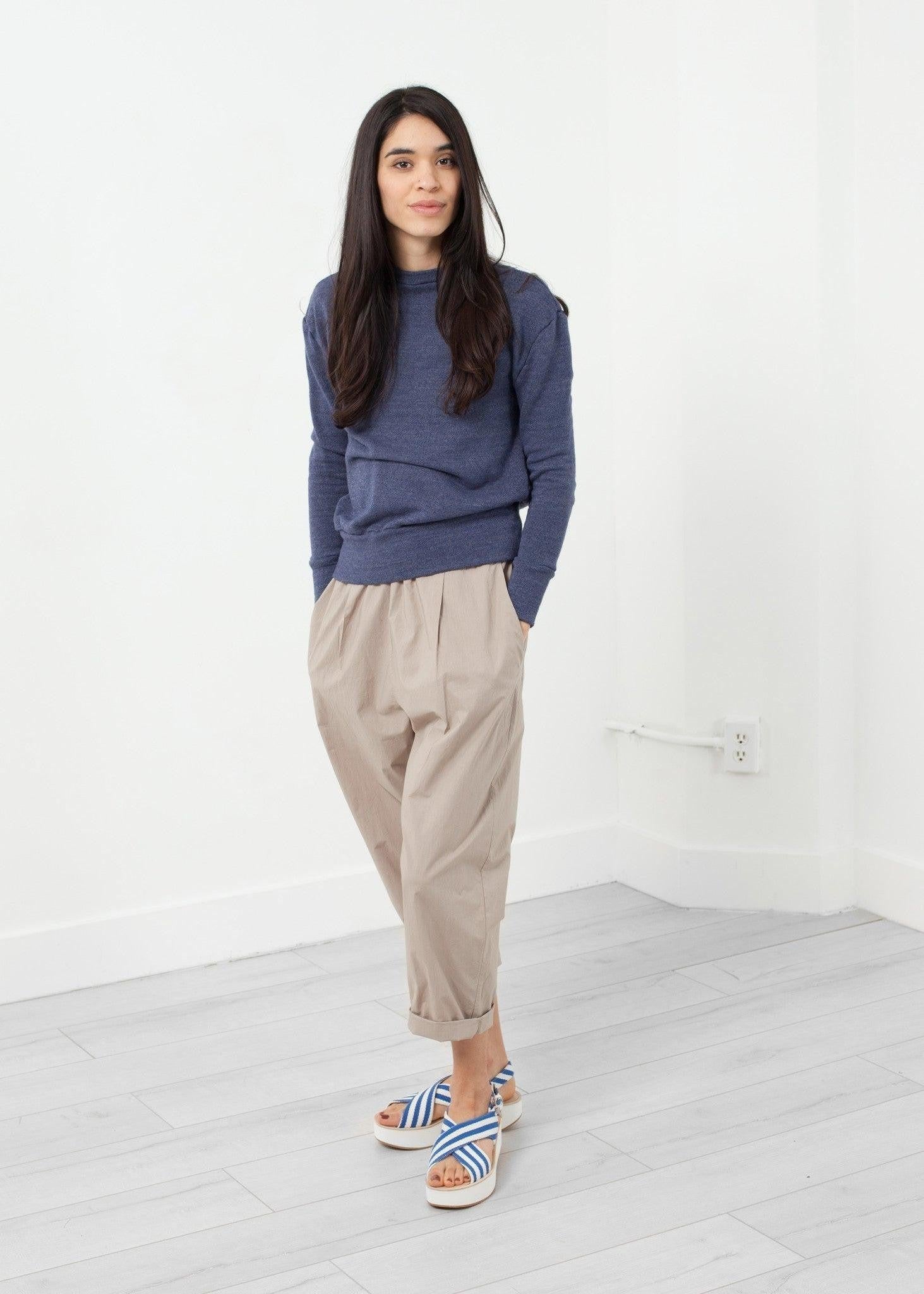 Melange Gauze Fleece.