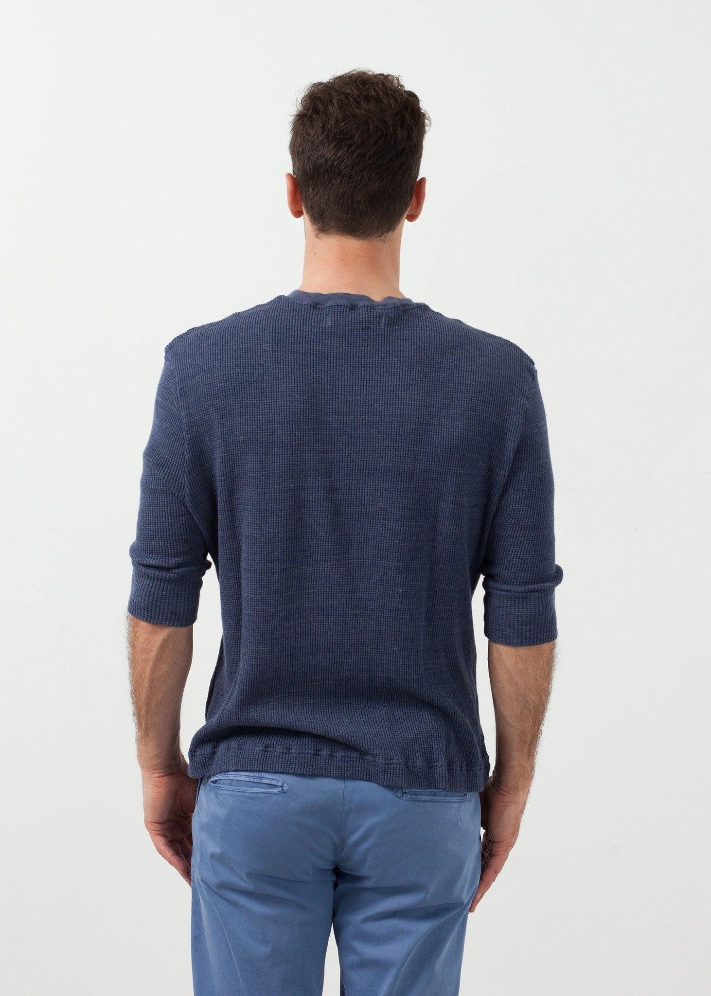 Melange Waffle Top.