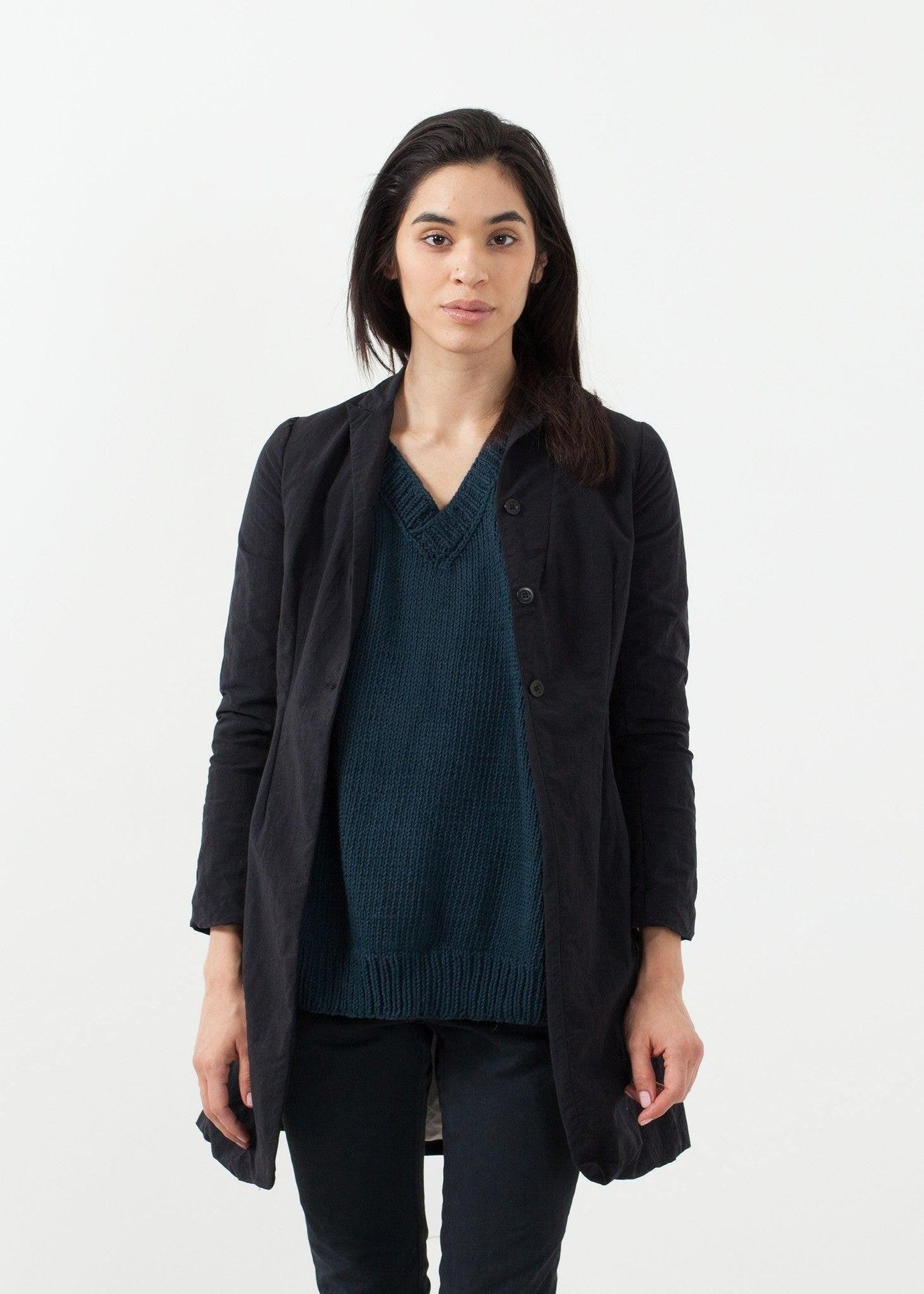 Nylon Long Jacket.