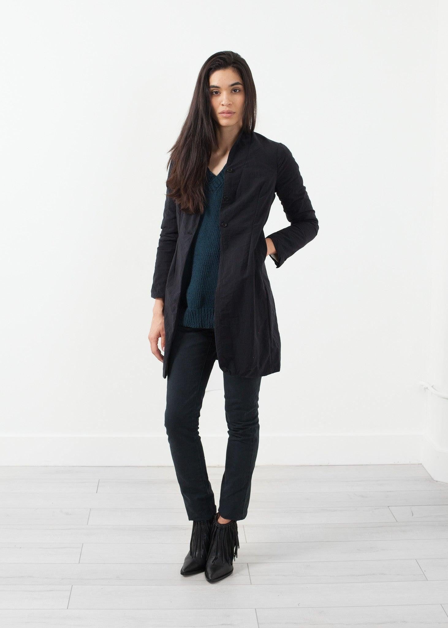 Nylon Long Jacket.