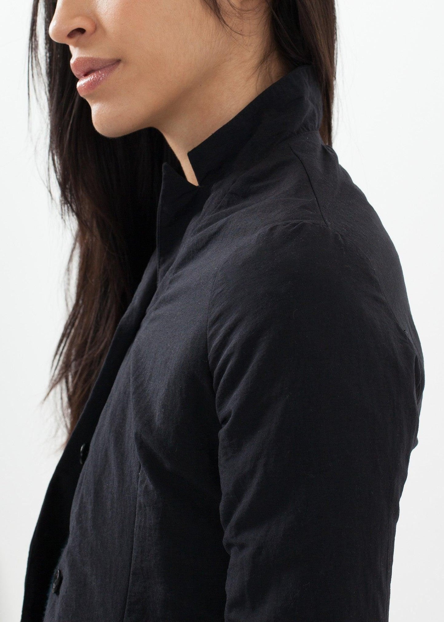 Nylon Long Jacket.