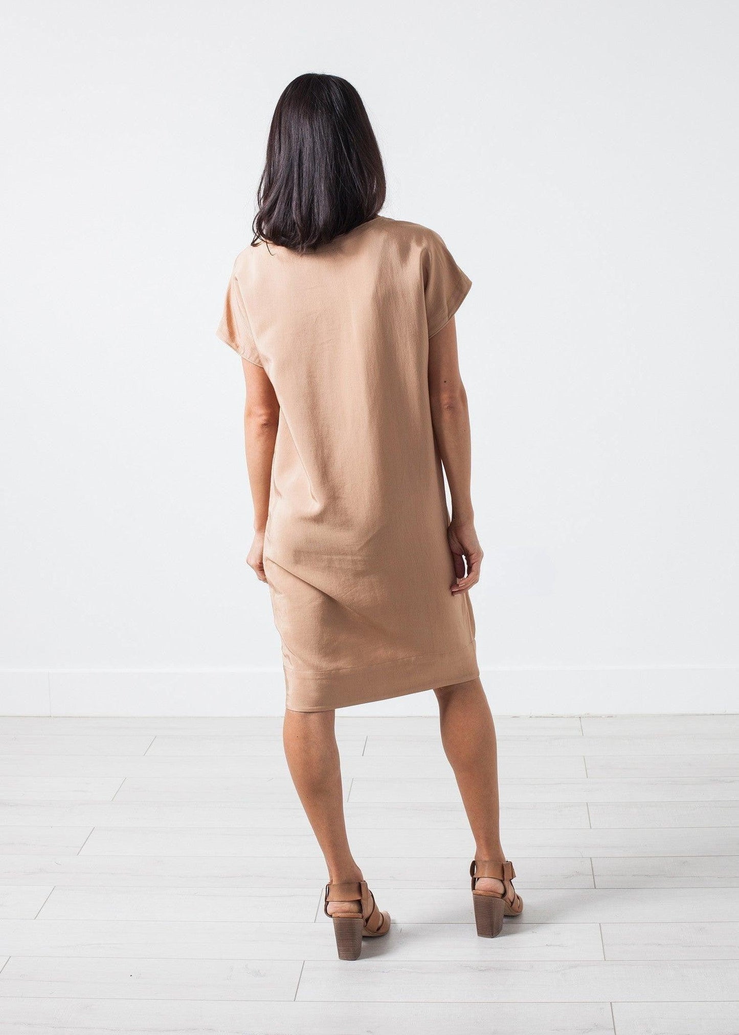 Philomene Dress in Camel.