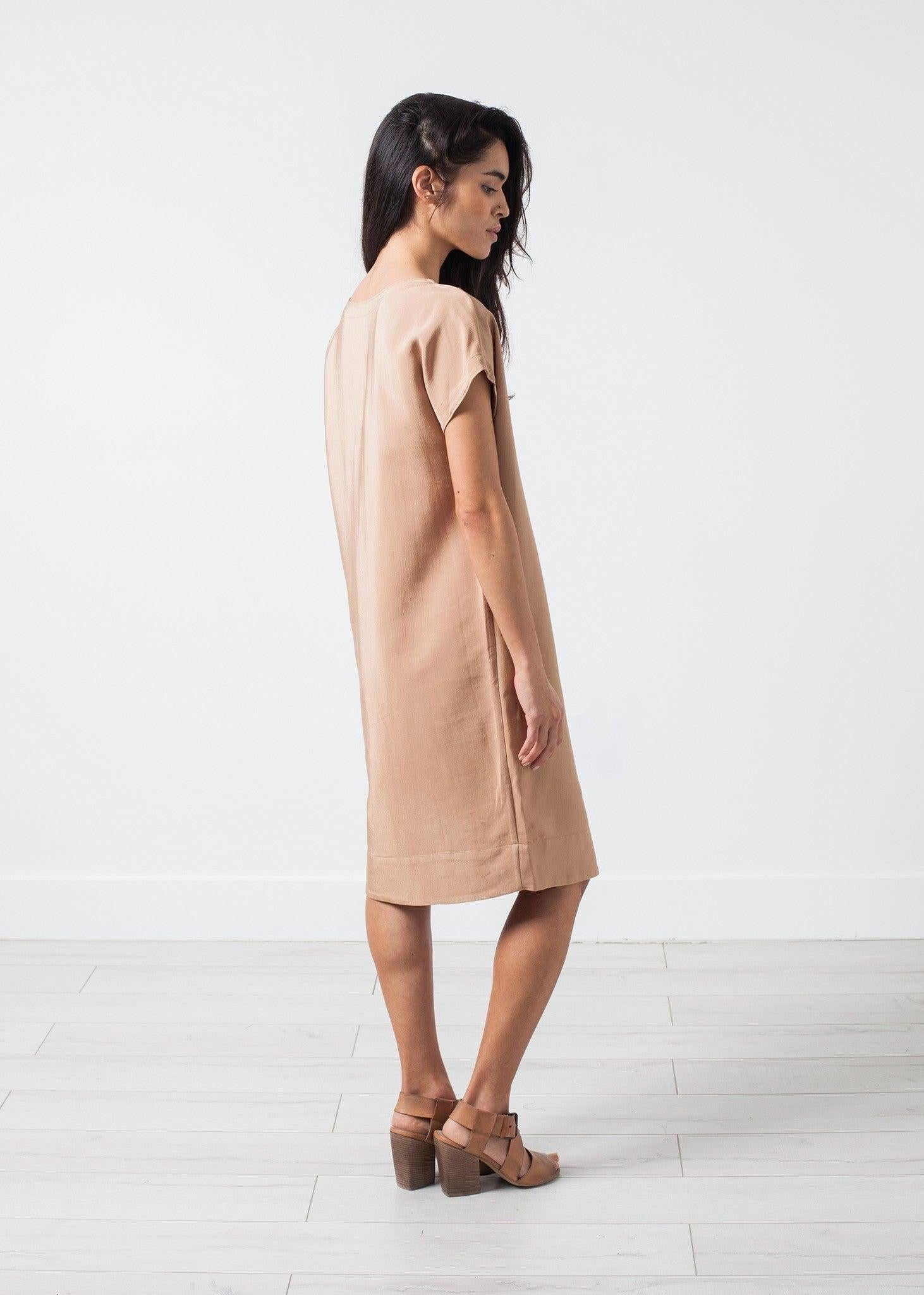 Philomene Dress in Camel.