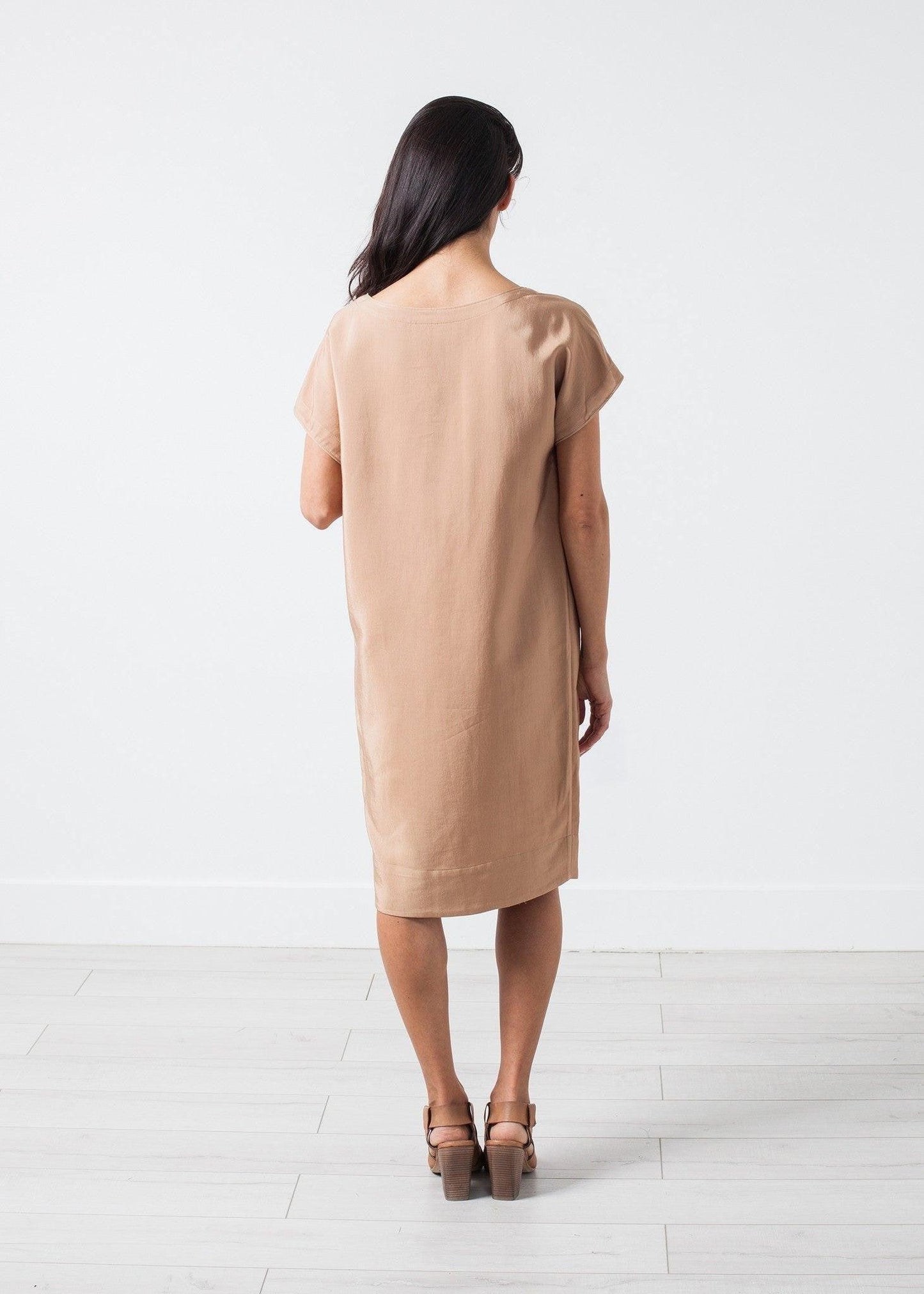 Philomene Dress in Camel.