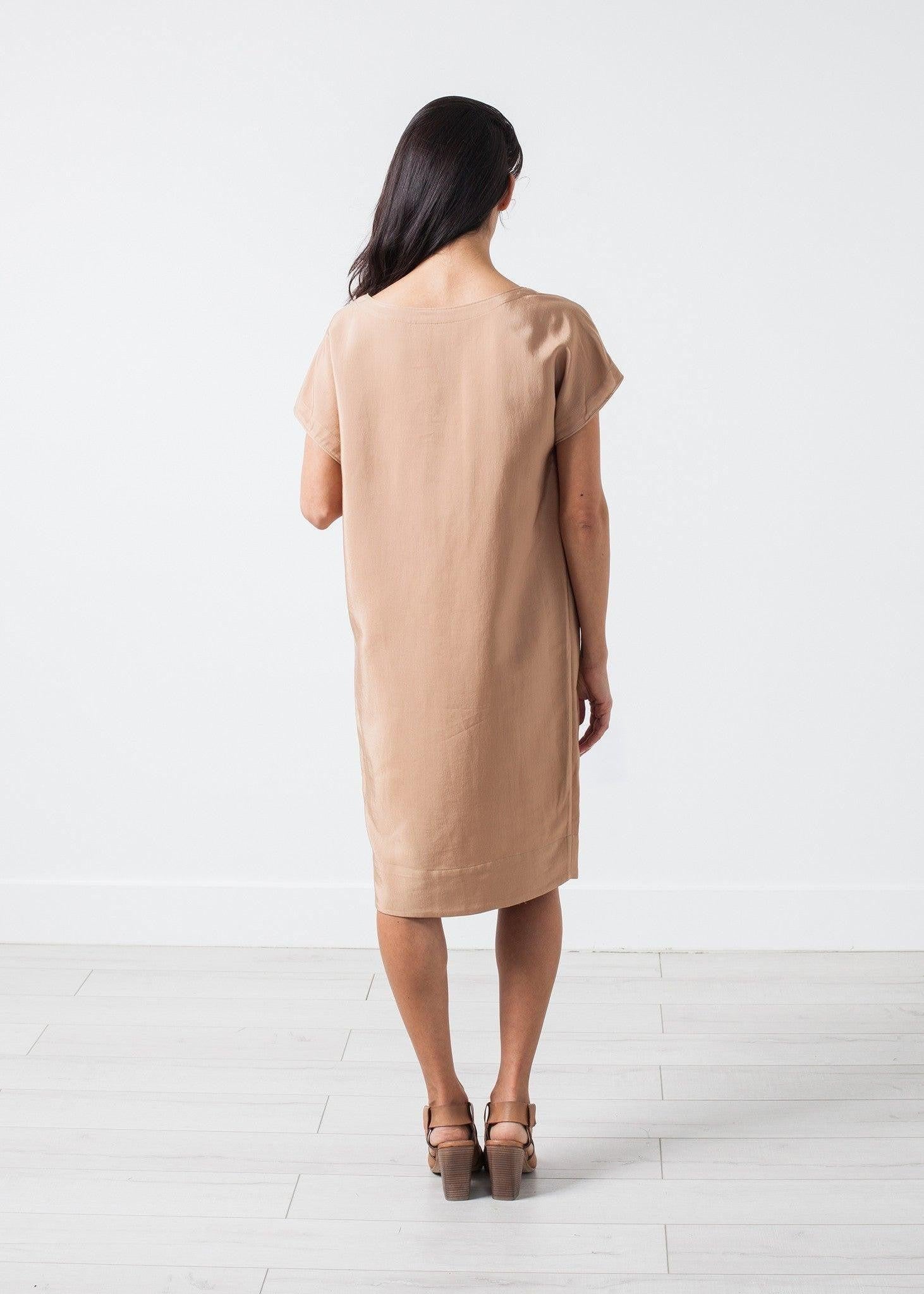 Philomene Dress in Camel.