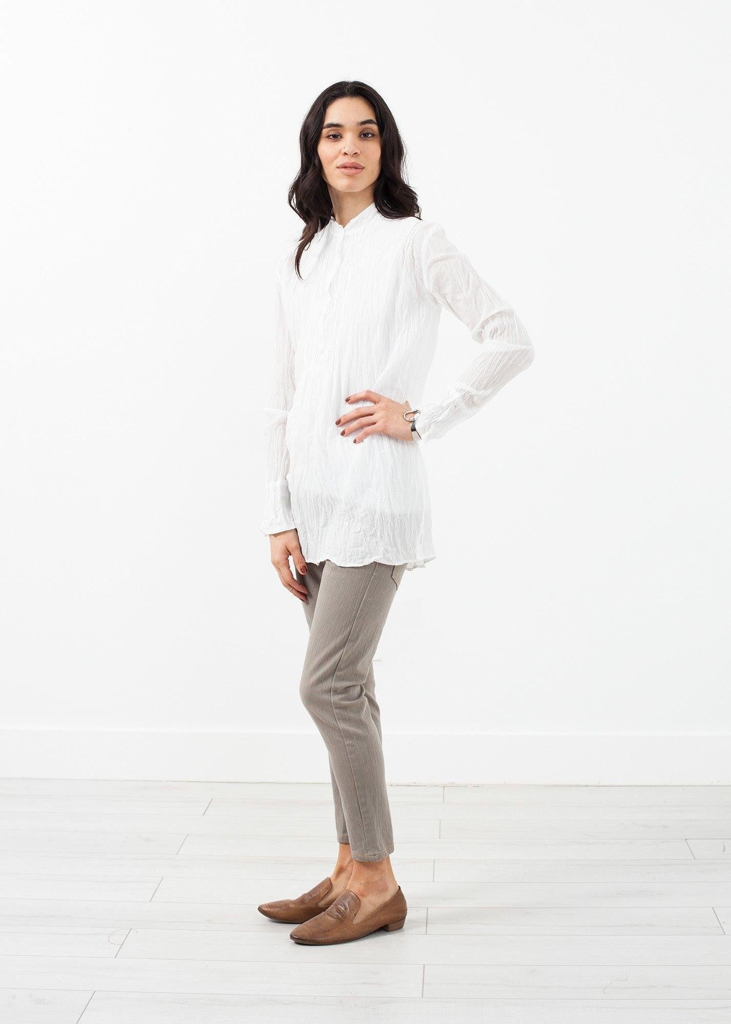 Pin Tuck Blouse.