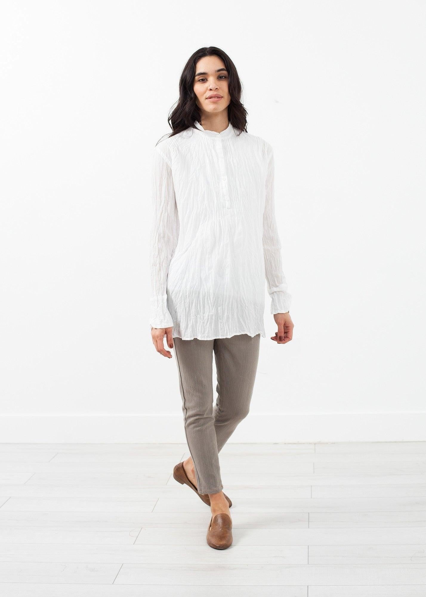 Pin Tuck Blouse.
