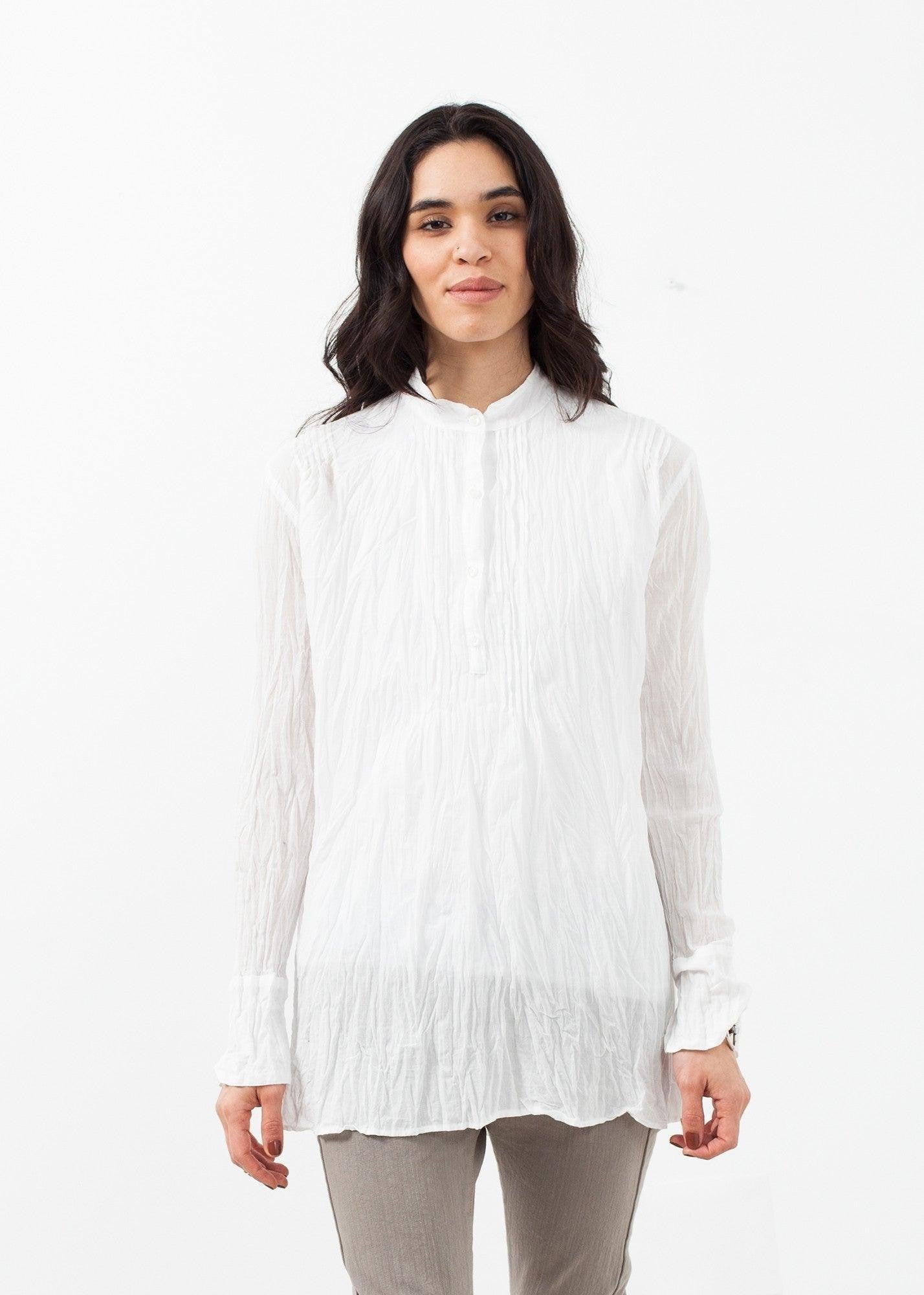 Pin Tuck Blouse.