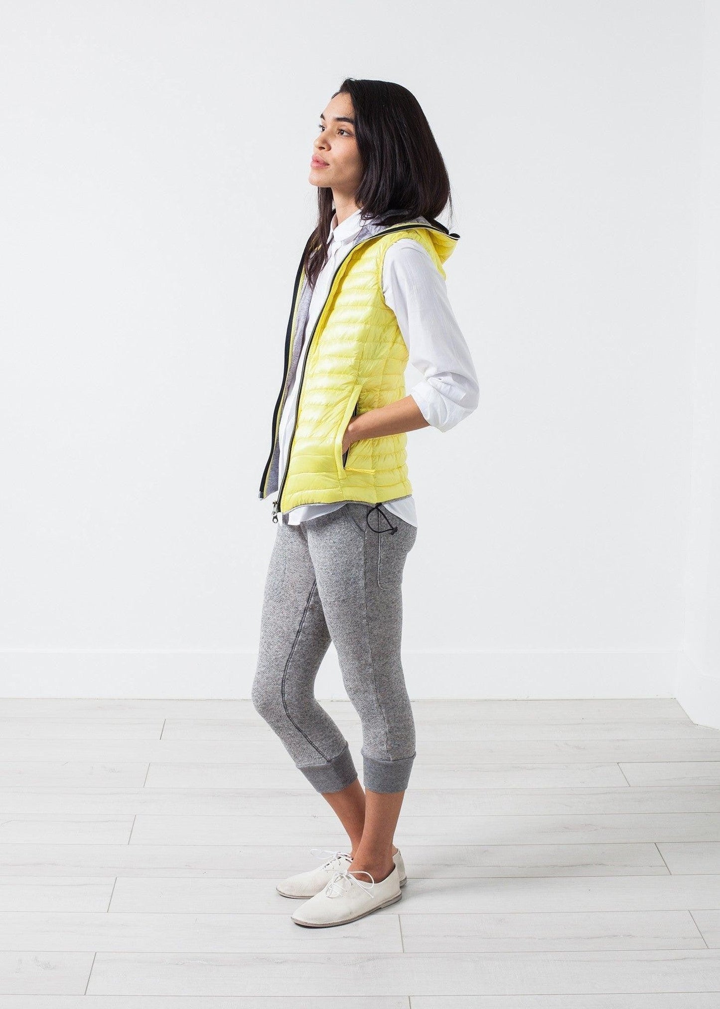 Primula Vest in Yellow.