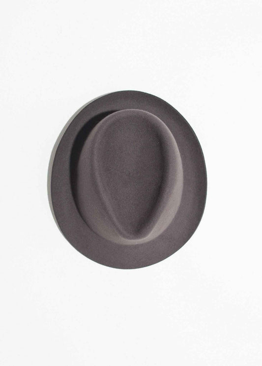 Charles Hat in Steel Grey.