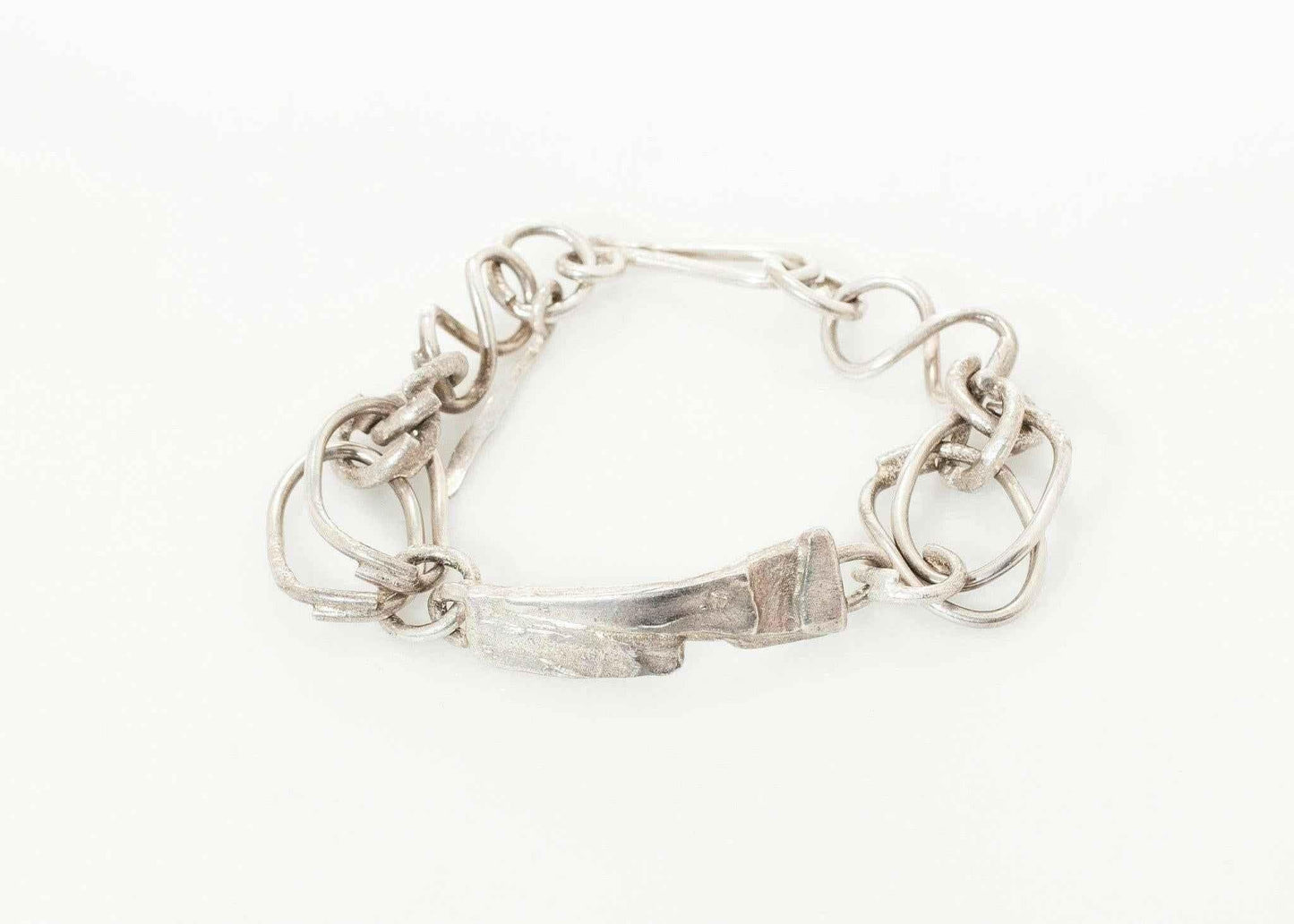 Silver I.D. Bracelet in Sterling.