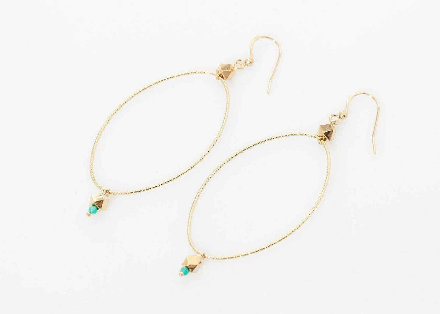 Roxanne Hoop Earrings.